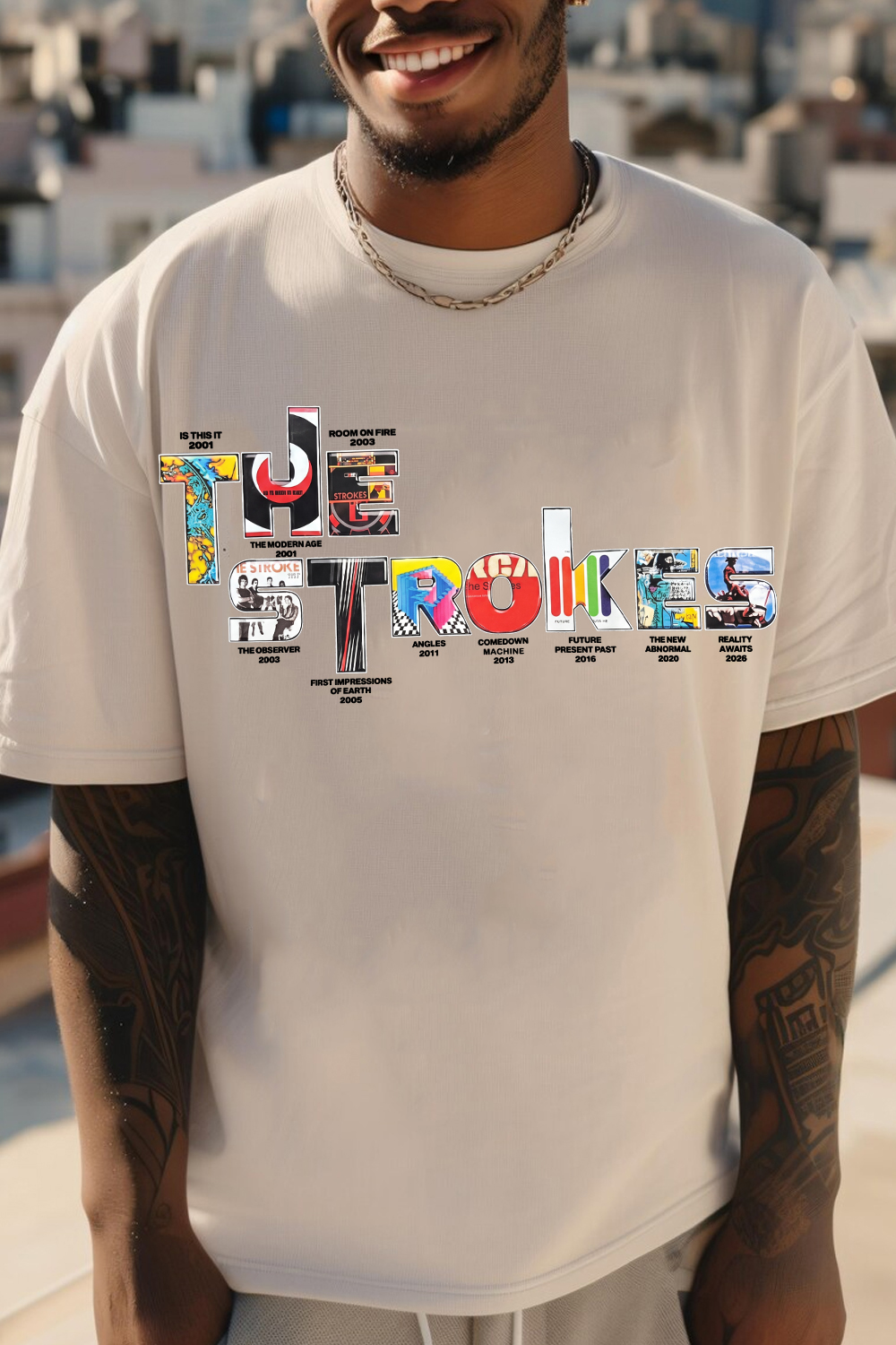 The Strokes’S Fan Tee