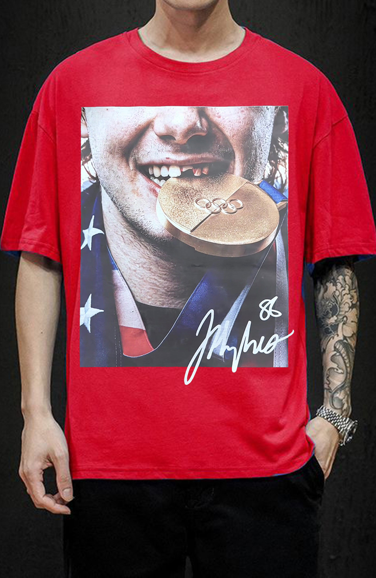 Jack Hughes Golden Gold Shirt For Men