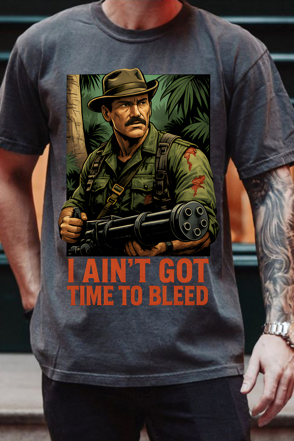 Predator “I Ain’t Got Time to Bleed” T-Shirt