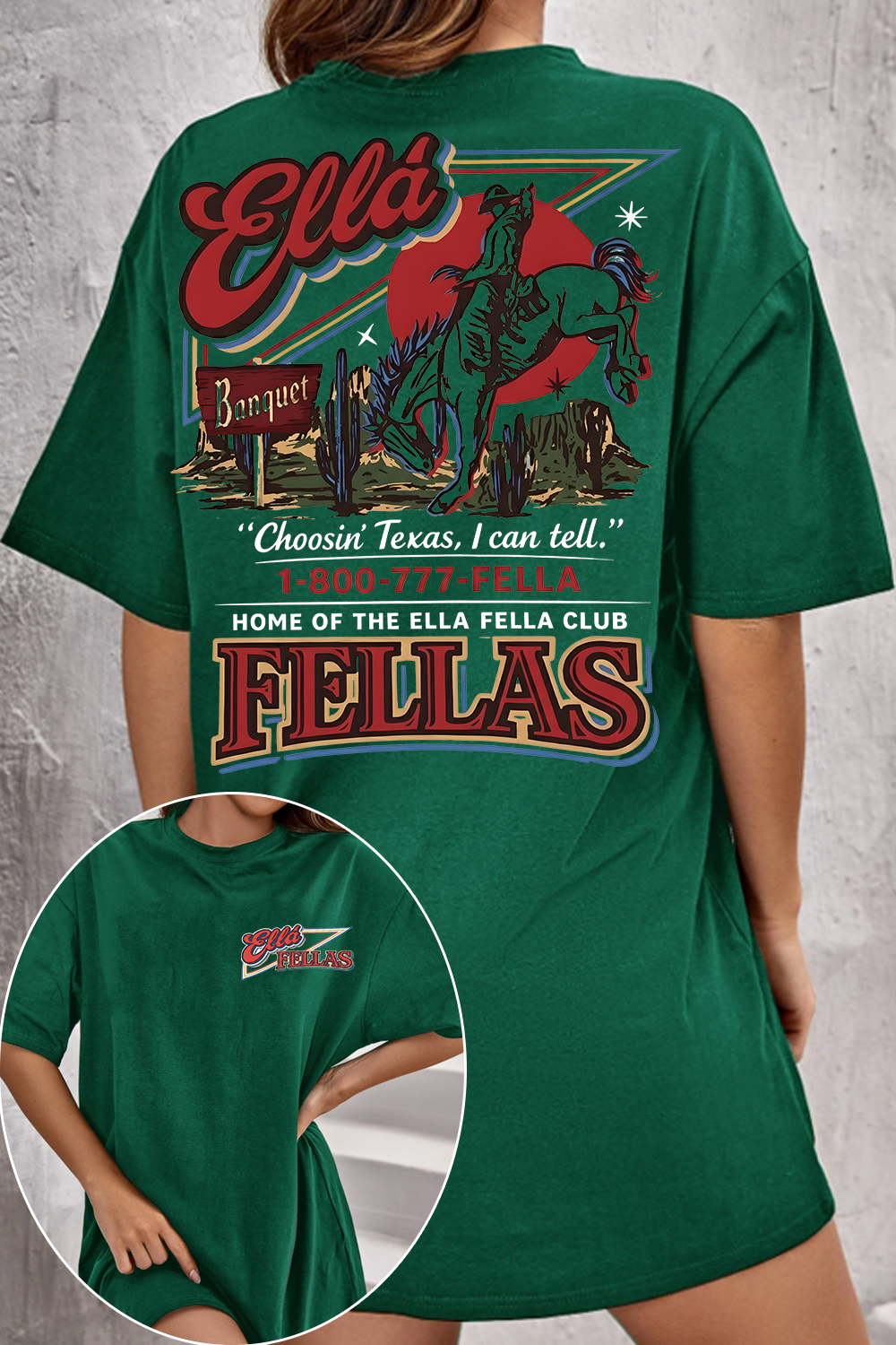 Ella Fella Club 2-Sided Shirt For Women