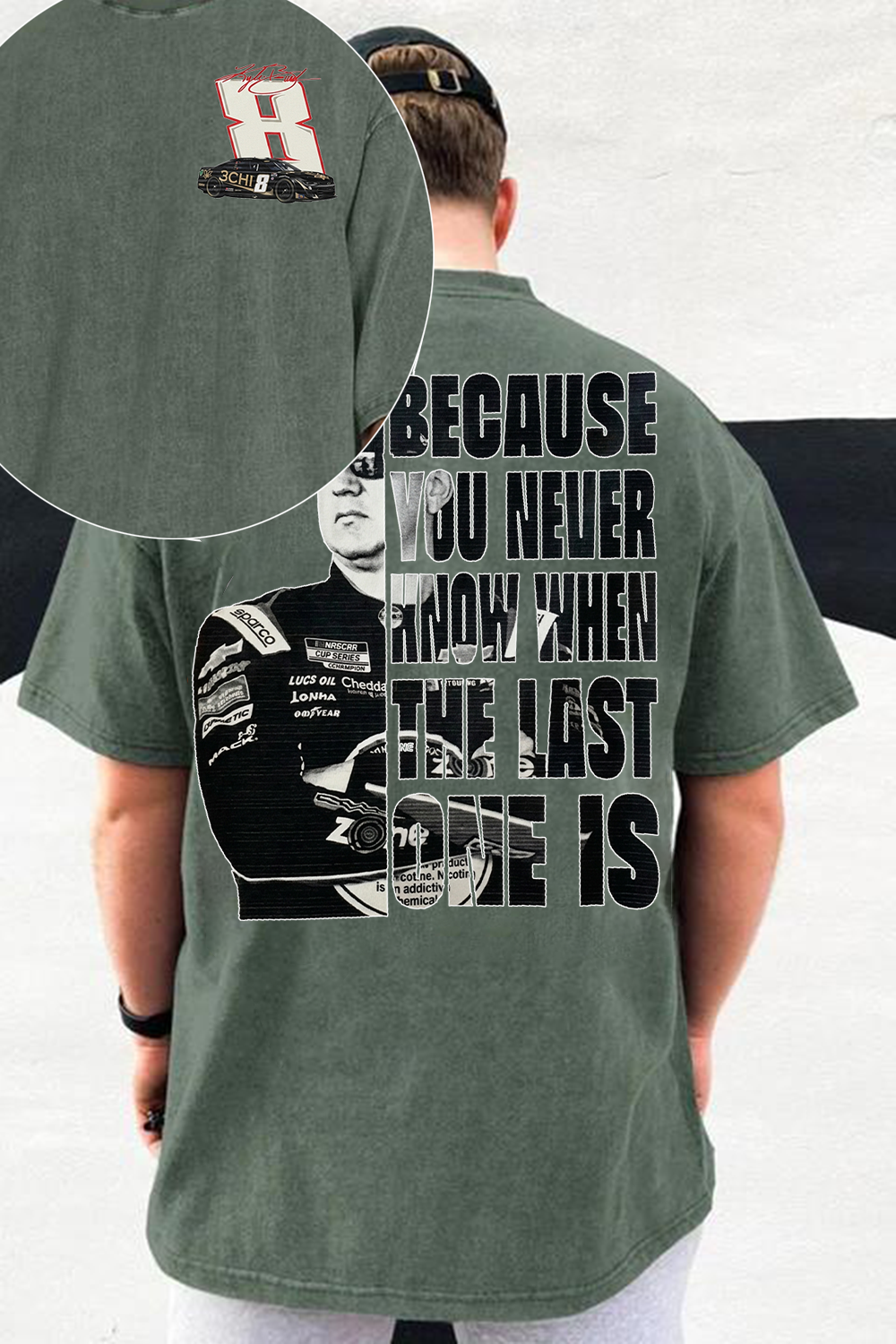 Kyle Busch Washed Cotton T-Shirt