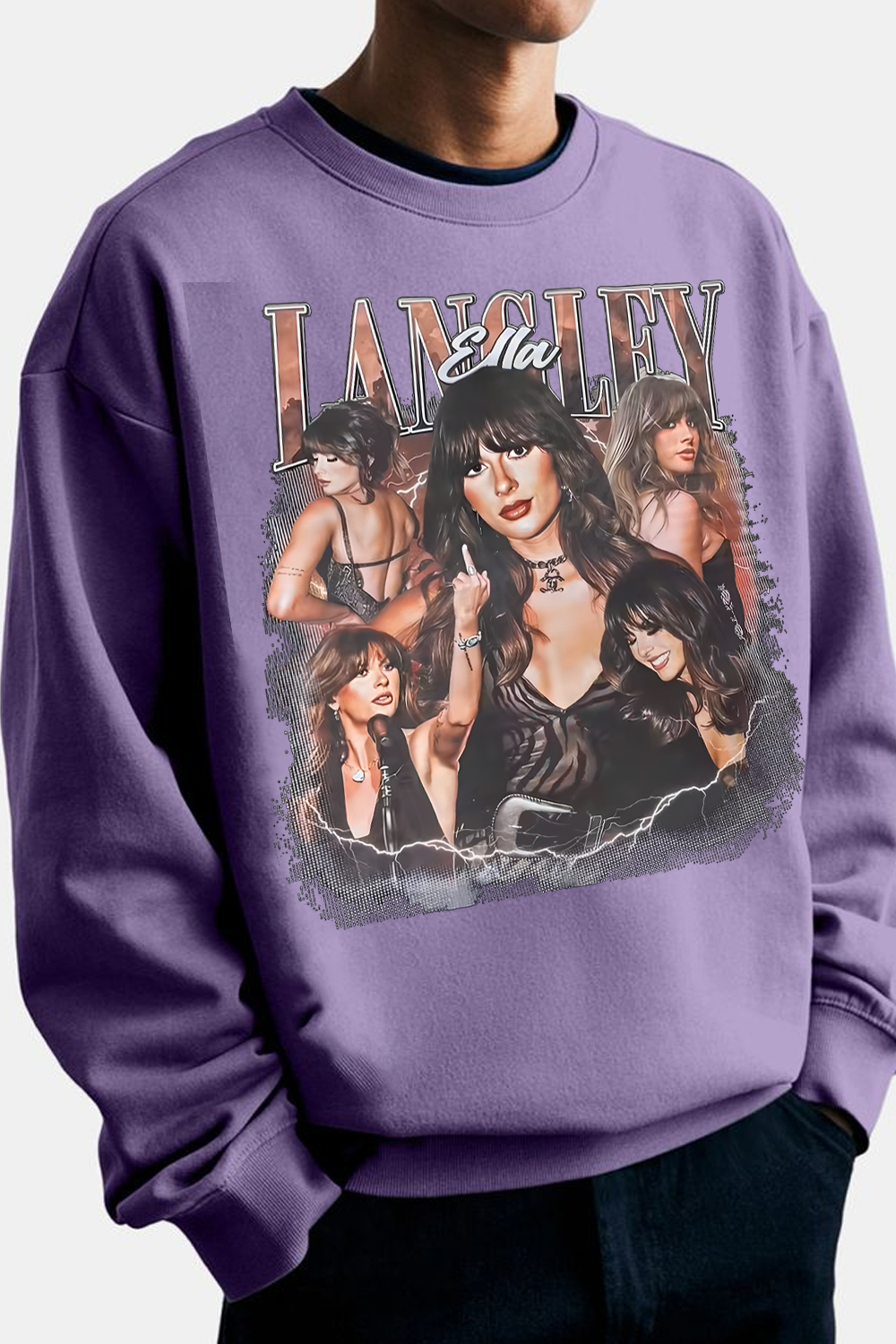 Ella Langley Printed Sweatshirt