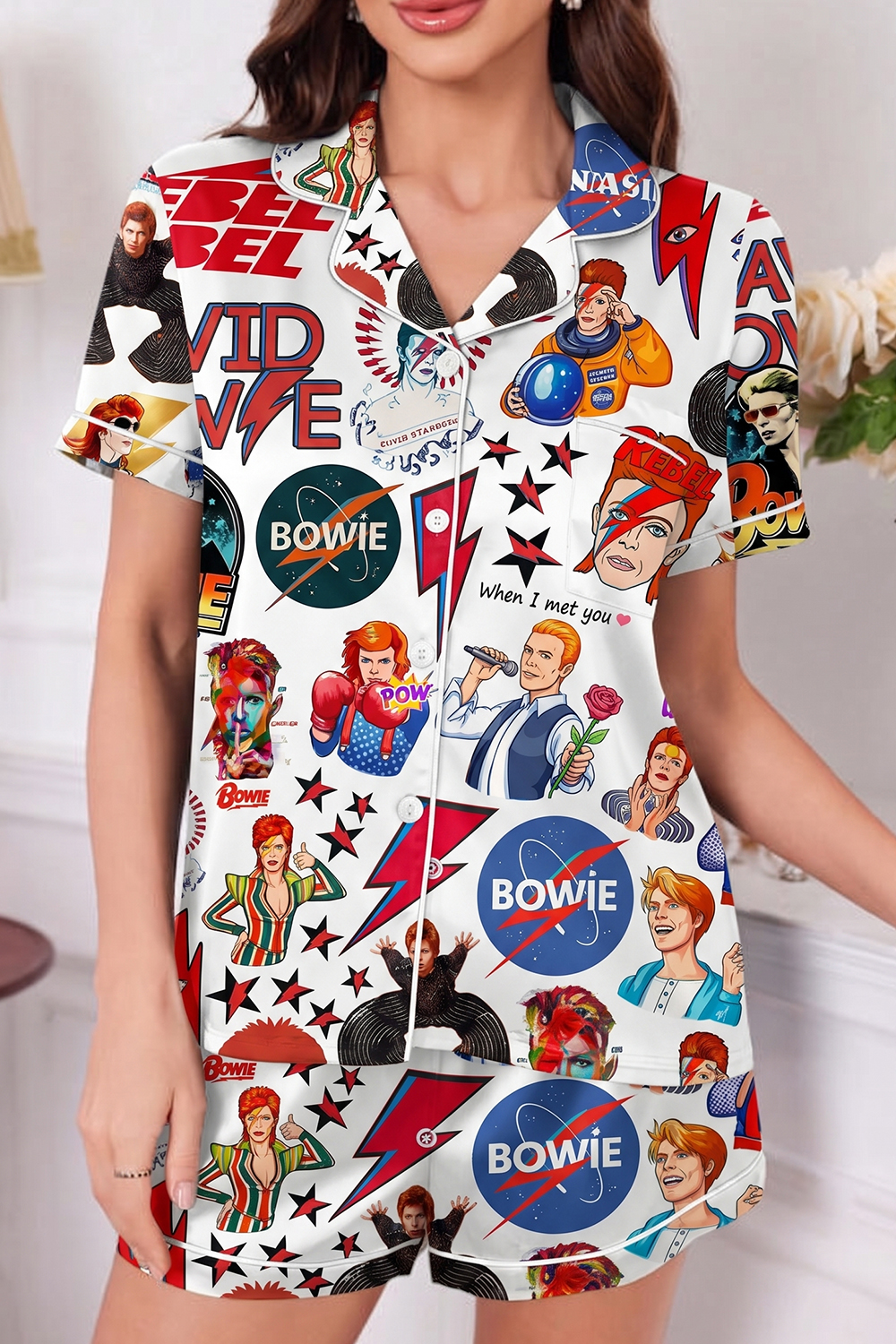 David Bowie – Heroes Pajamas Set