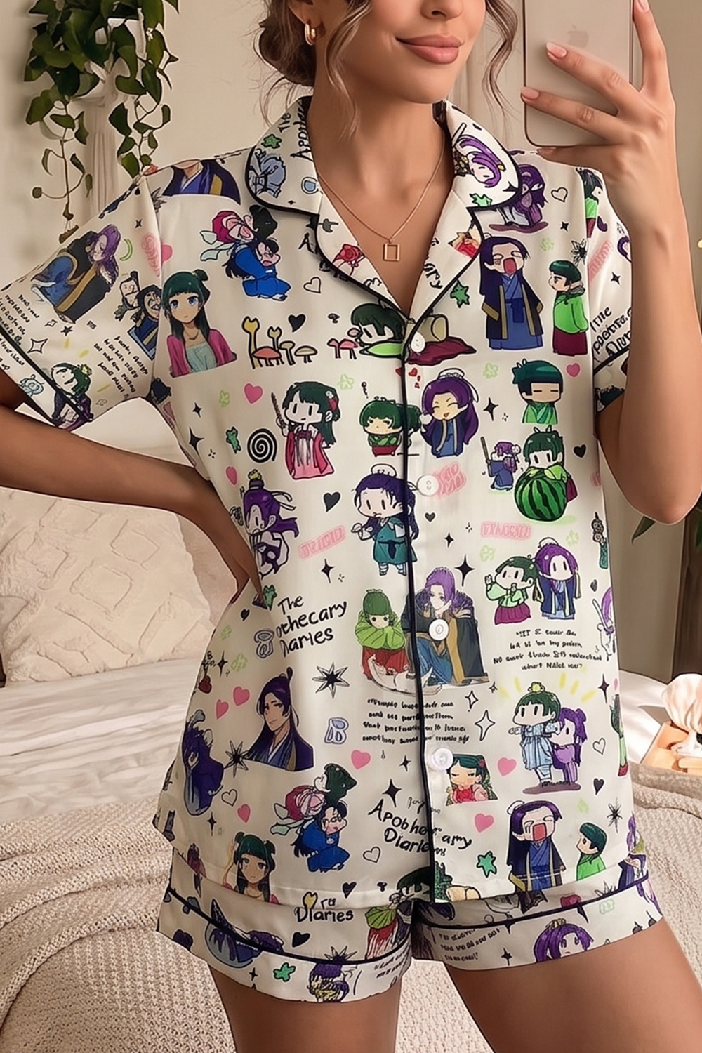 Jinshi X Maomao Pajamas