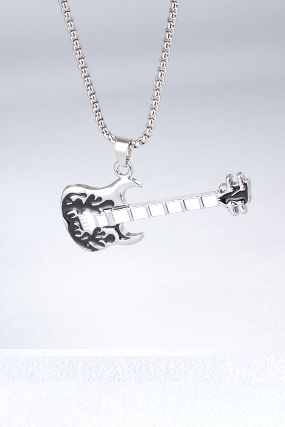 Punk Rock Pick Guitar Necklace