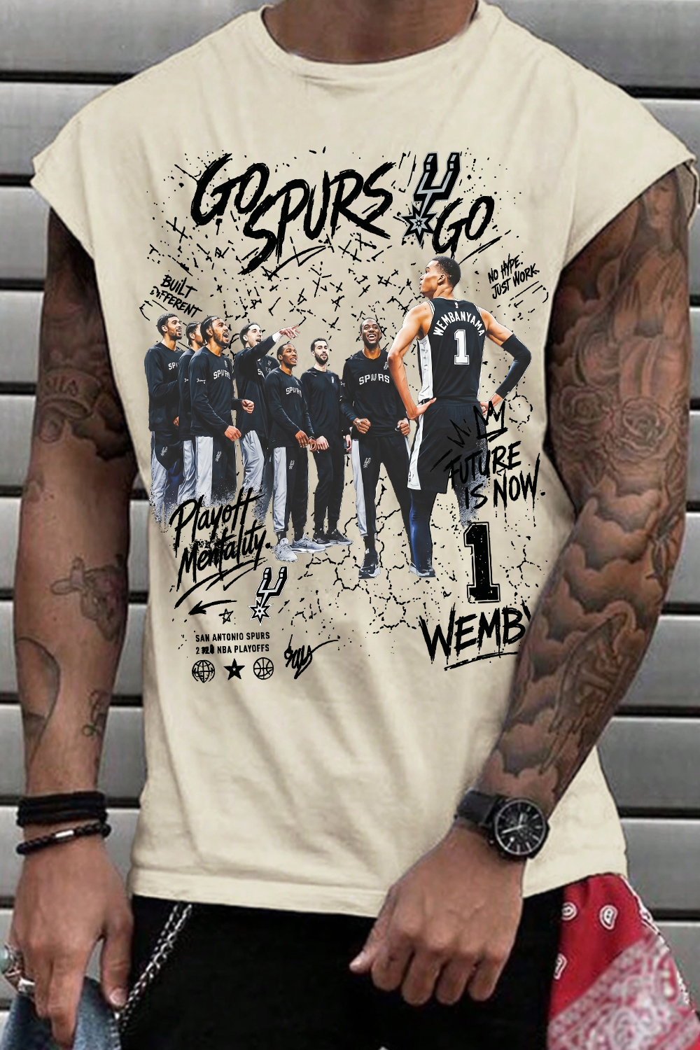 Wemby San Antonio Basketball Tank
