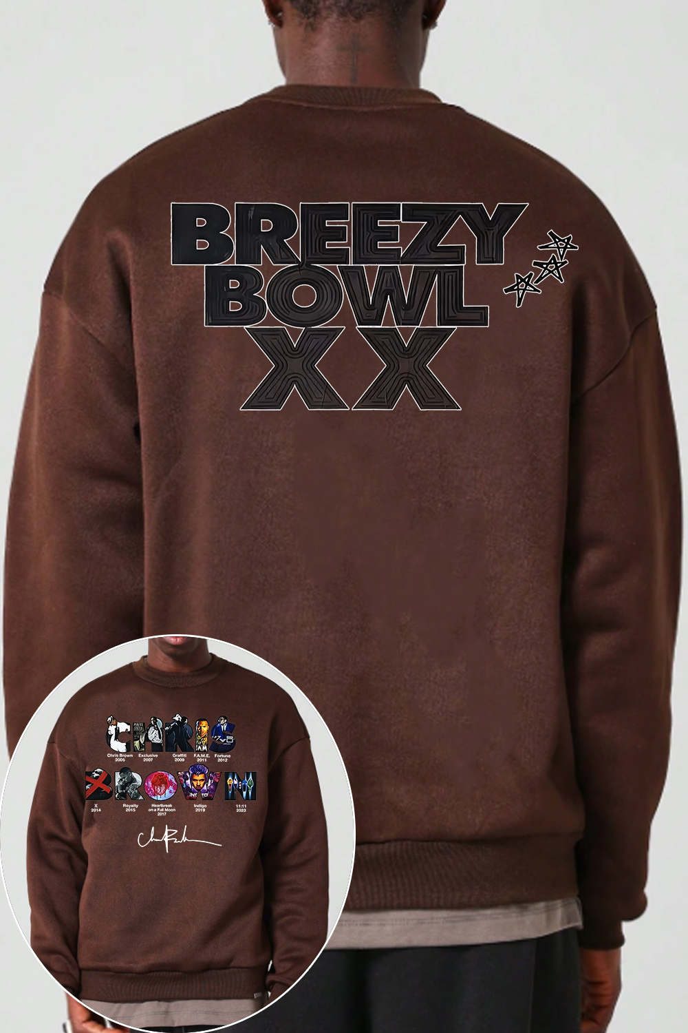 Breezy Bowl XX Tour🔥 crew neck long sleeve sweatshirt