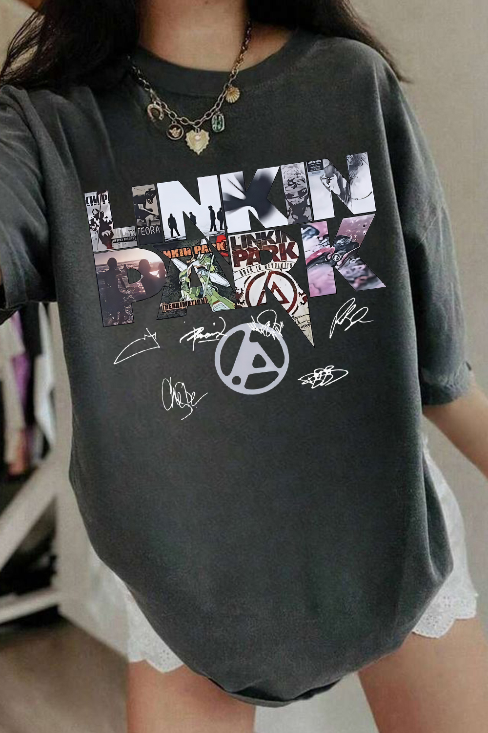 linkin Album Tee For Women