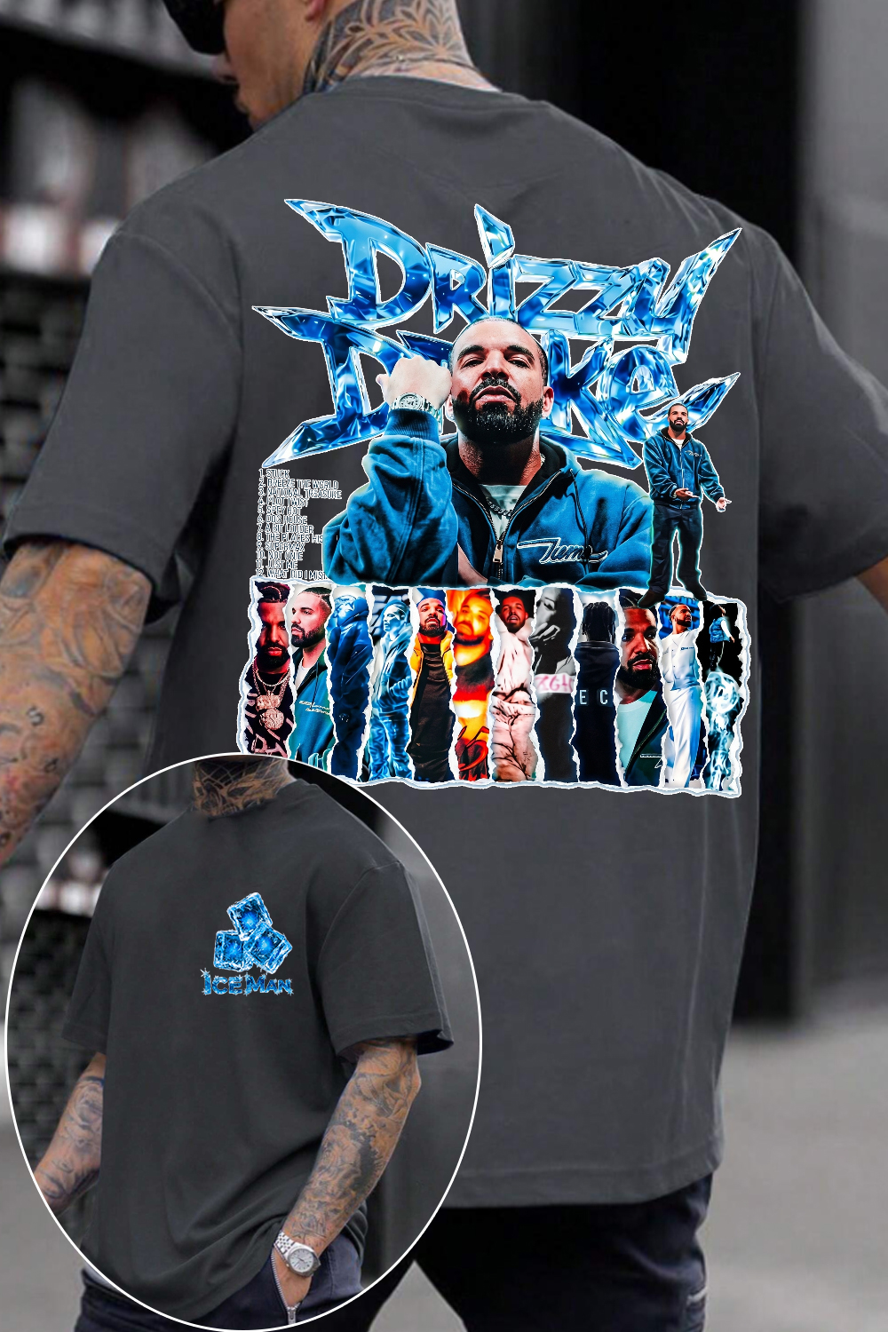 Iceman Drake Tee For Men