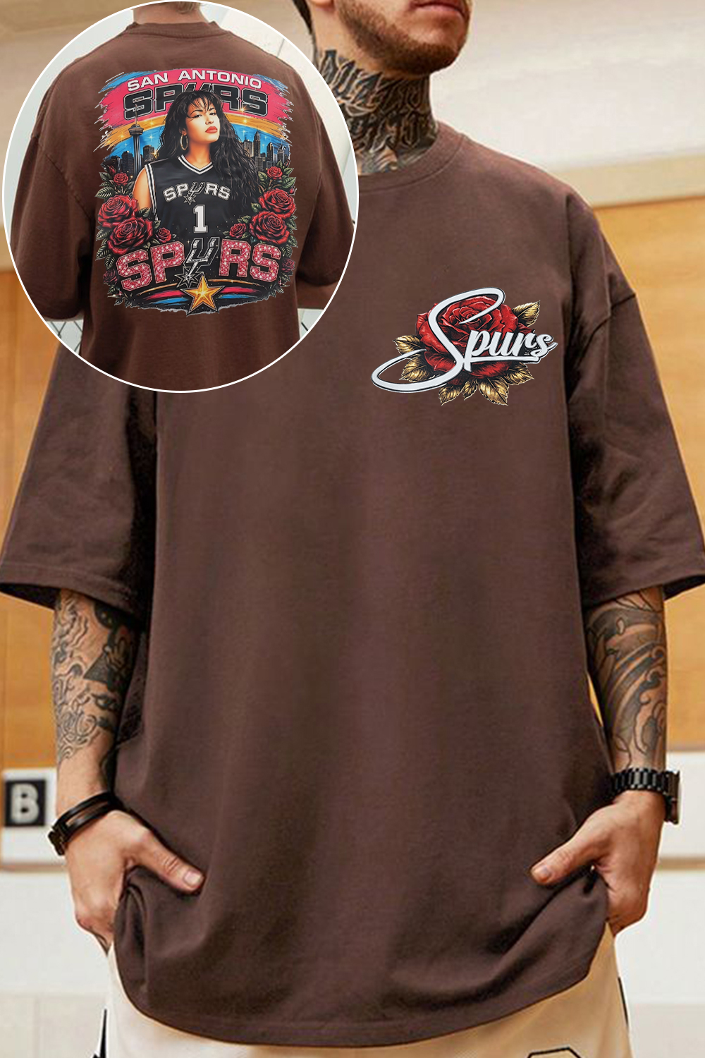 Selena Quintanilla 2-Sided Shirt For Men