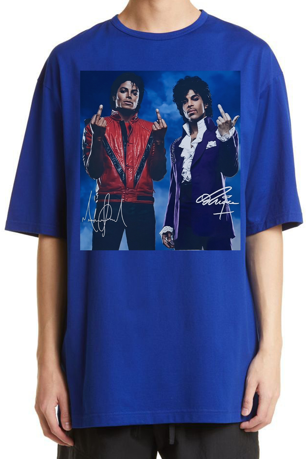 MJ Prince Retro Art Print Fan T-Shirt