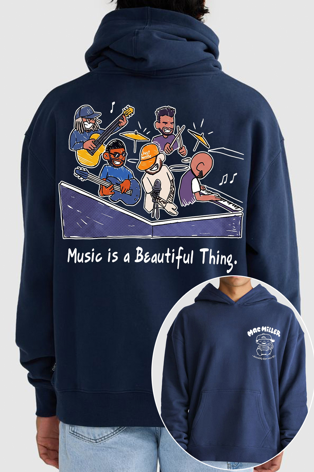 Mac Miller Music Fan's Hoodie