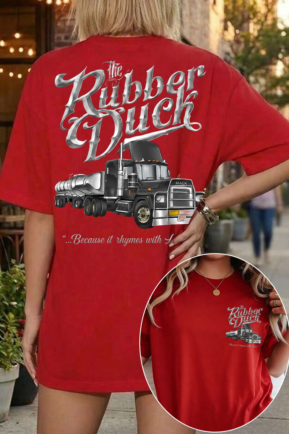 Rubber Duck Tee For Women
