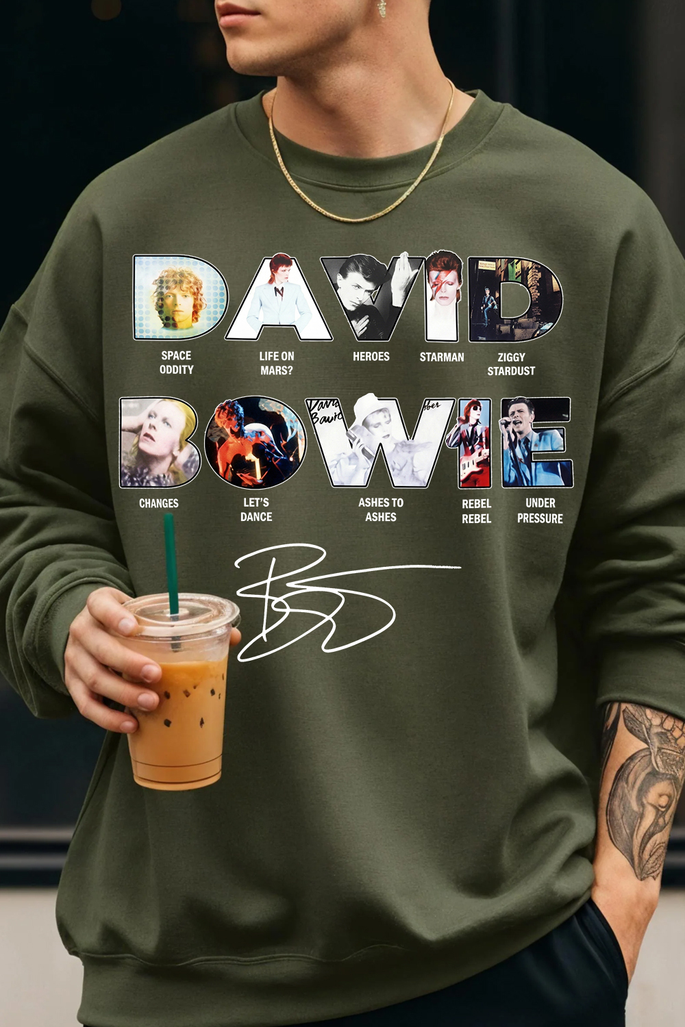 David Bowie Sweatshirt