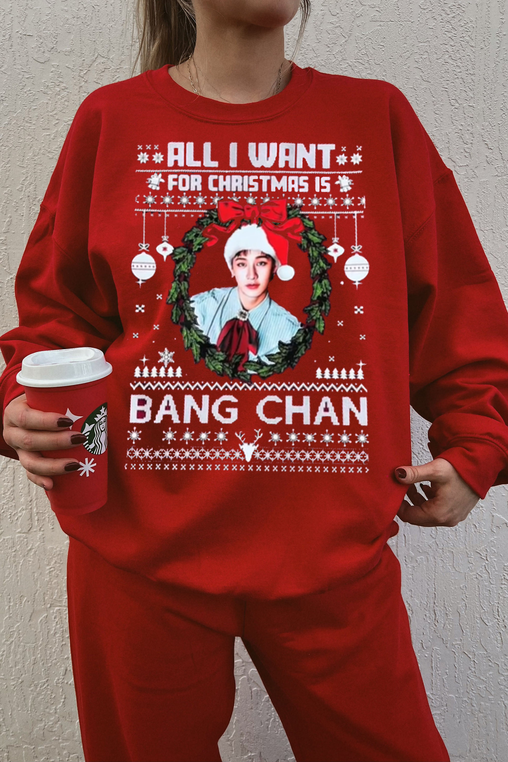 Bang Chan Christmas Sweatshirt