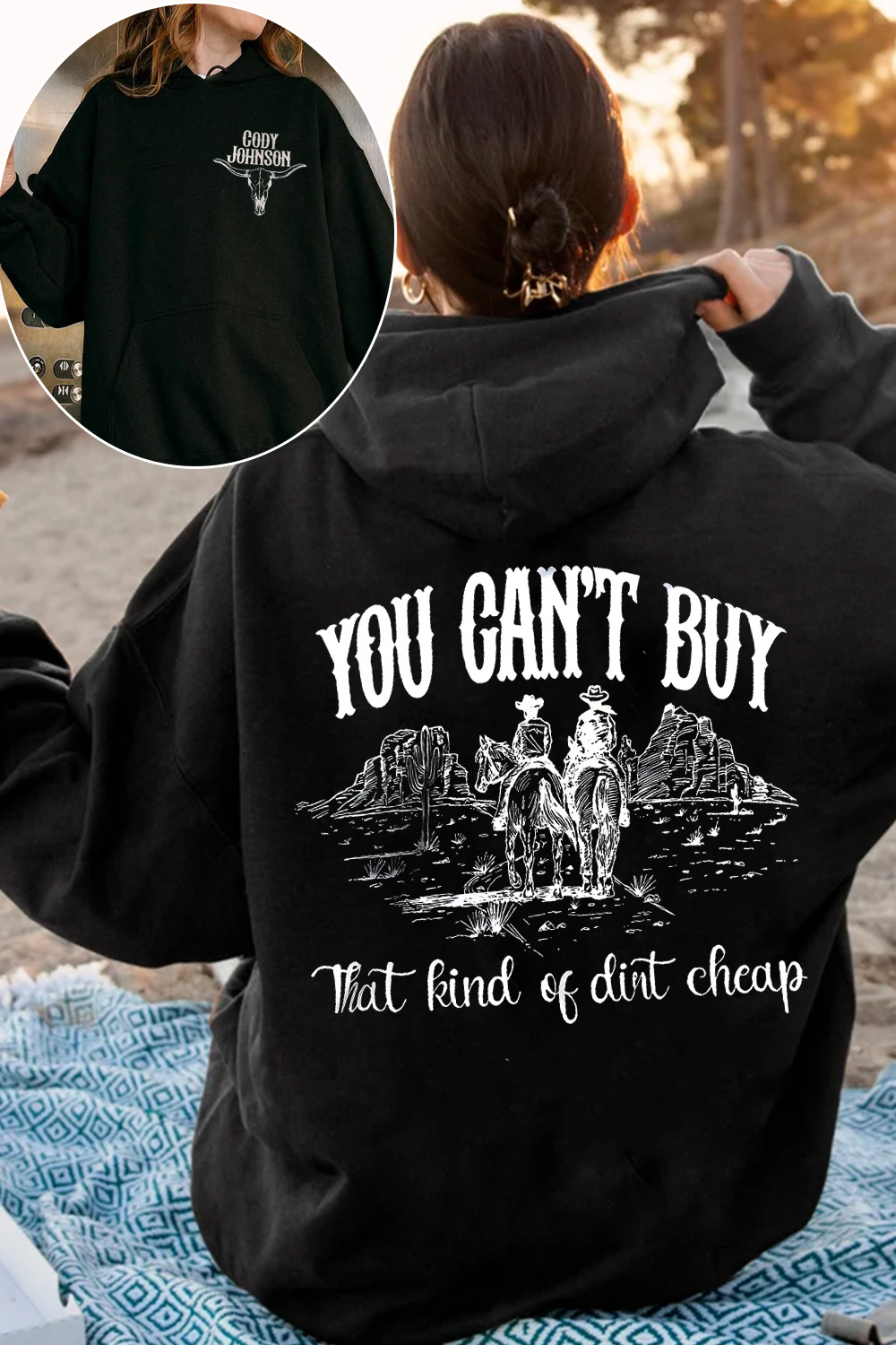 cody johnson women hoodie