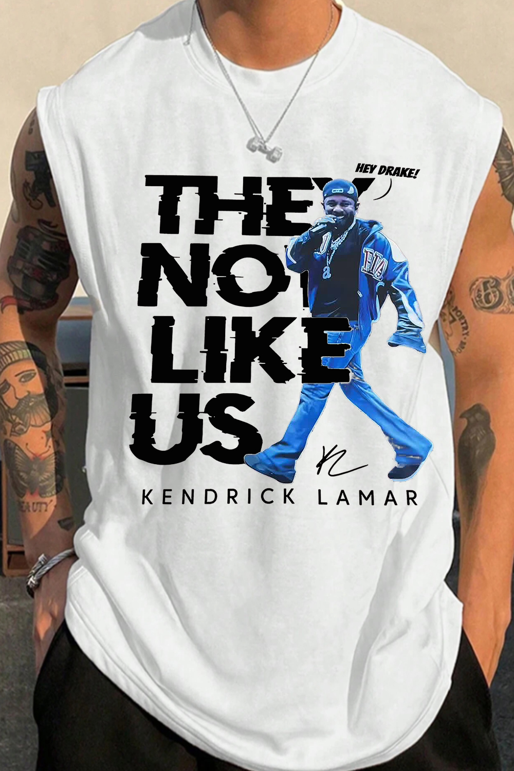 the not like us  Men��s vest