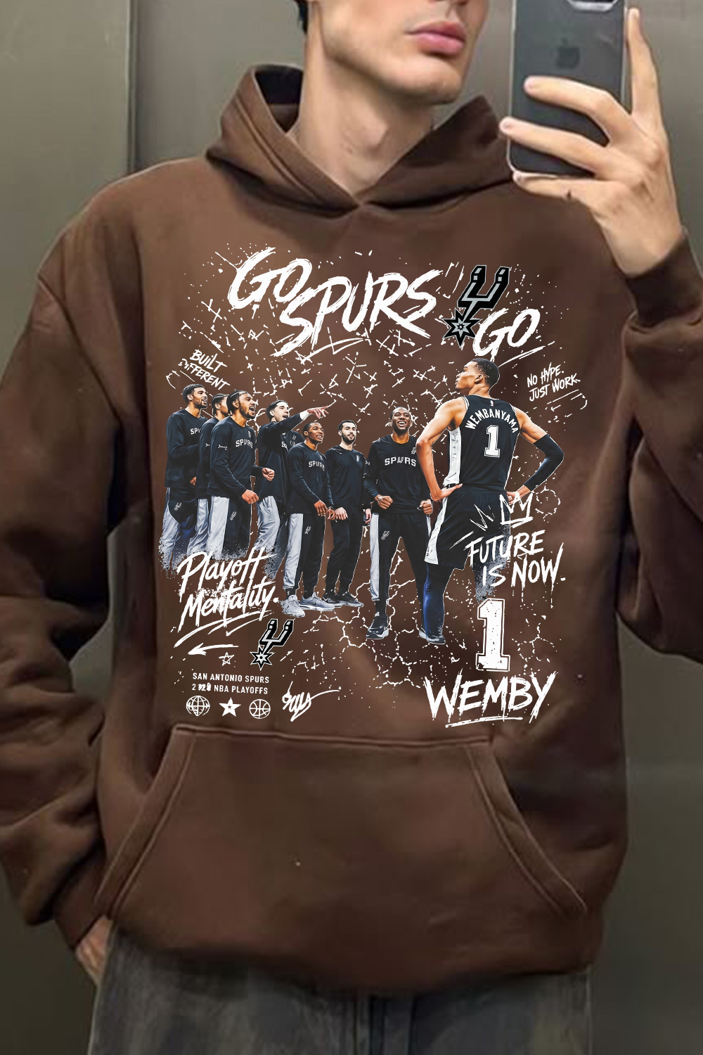 Wemby San Antonio Basketball Hoodie