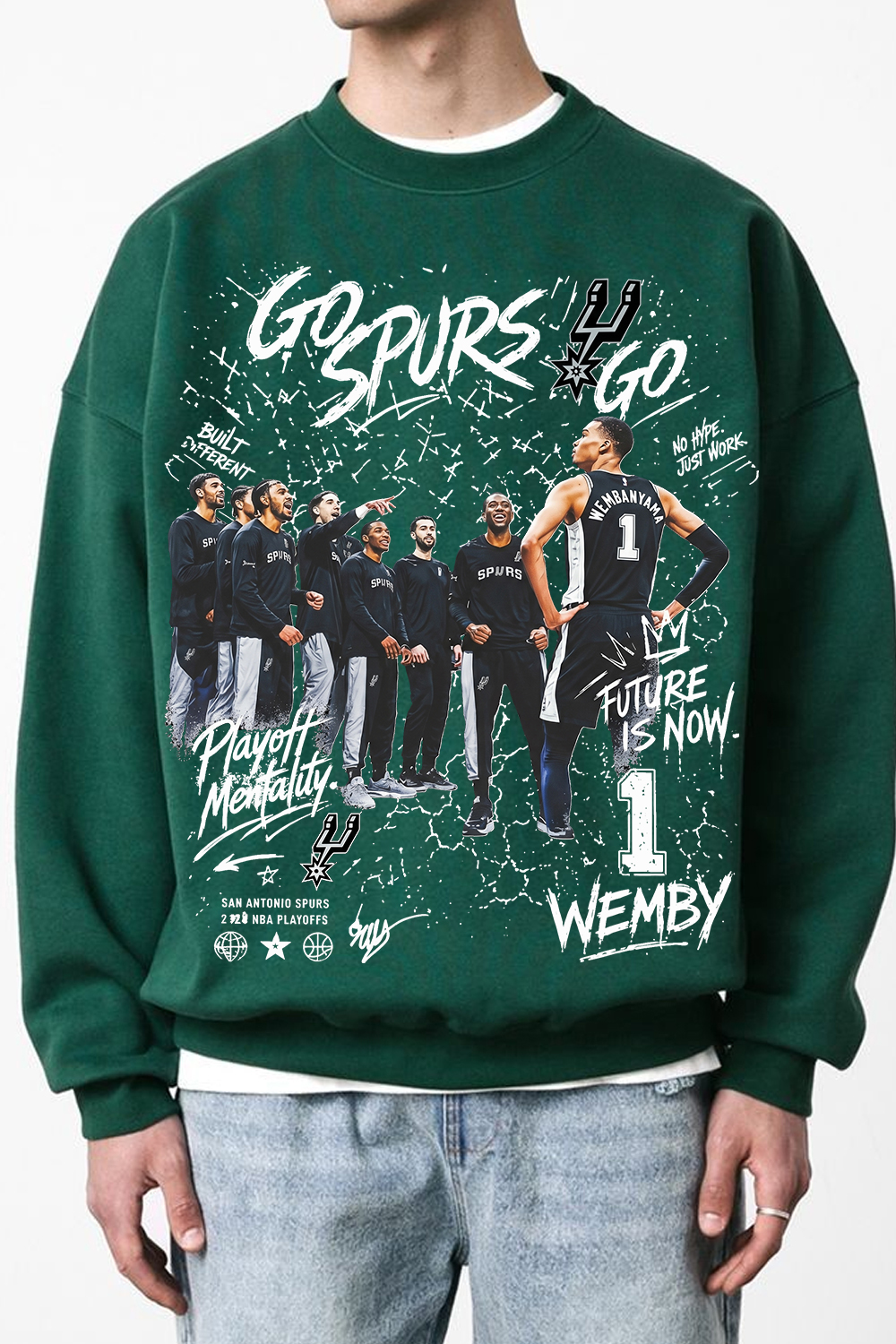 Wemby San Antonio Basketball Sweatshirt
