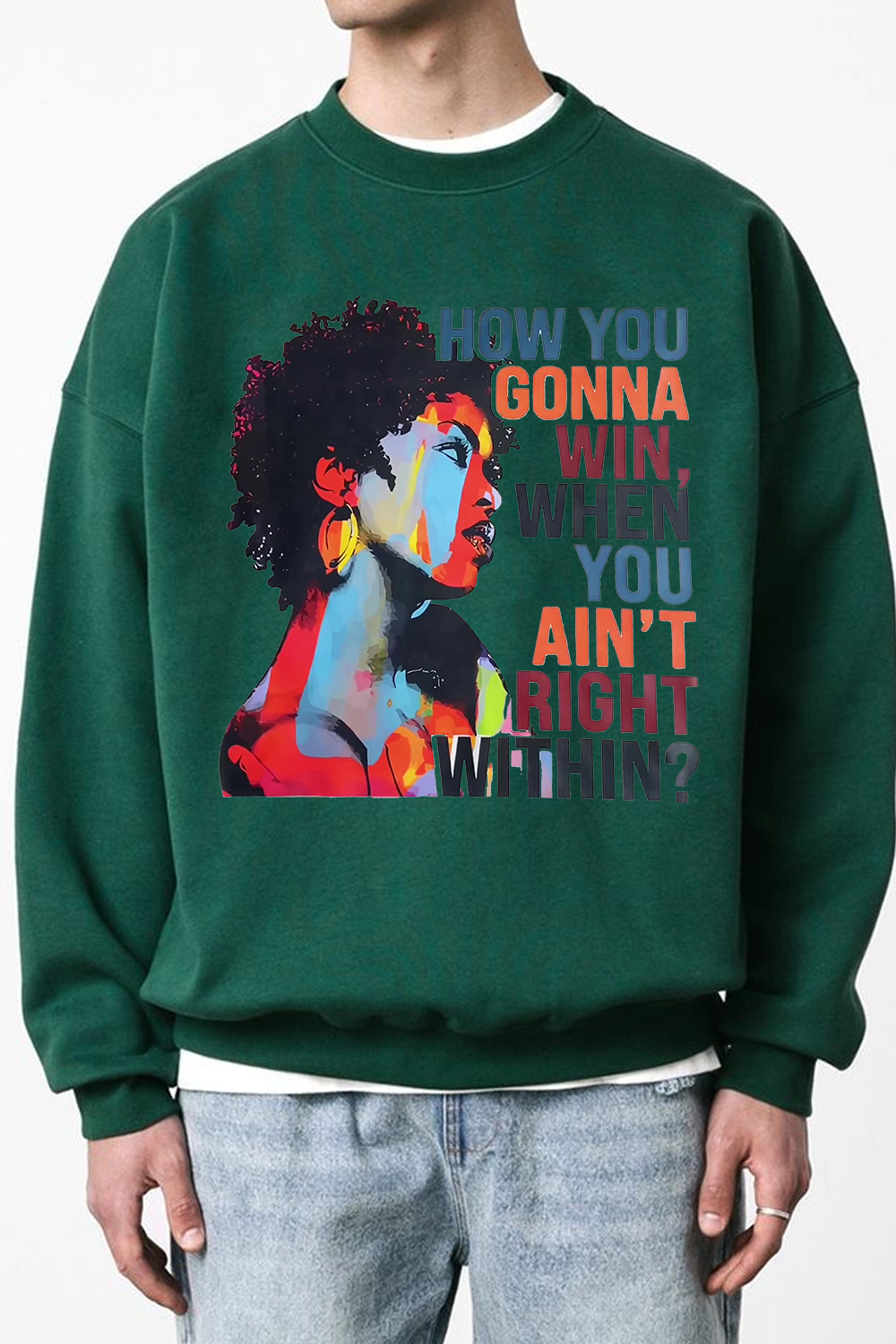 Lauryn Hill soul Men's Sweatshirt