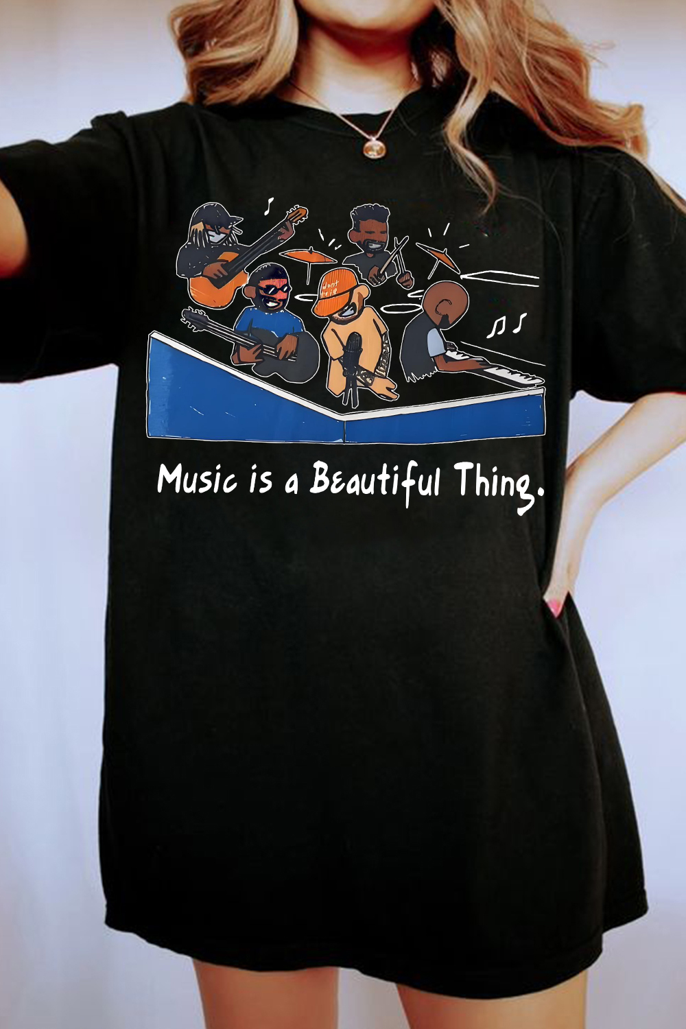 Mac tiny desk women tshirt