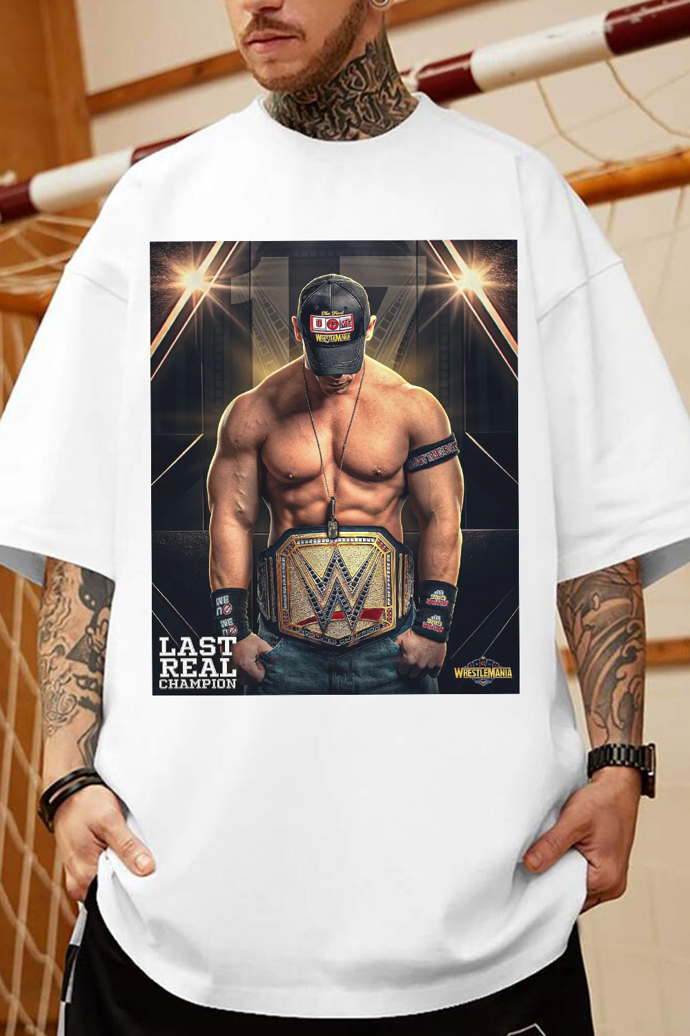 Last Real Champion tee