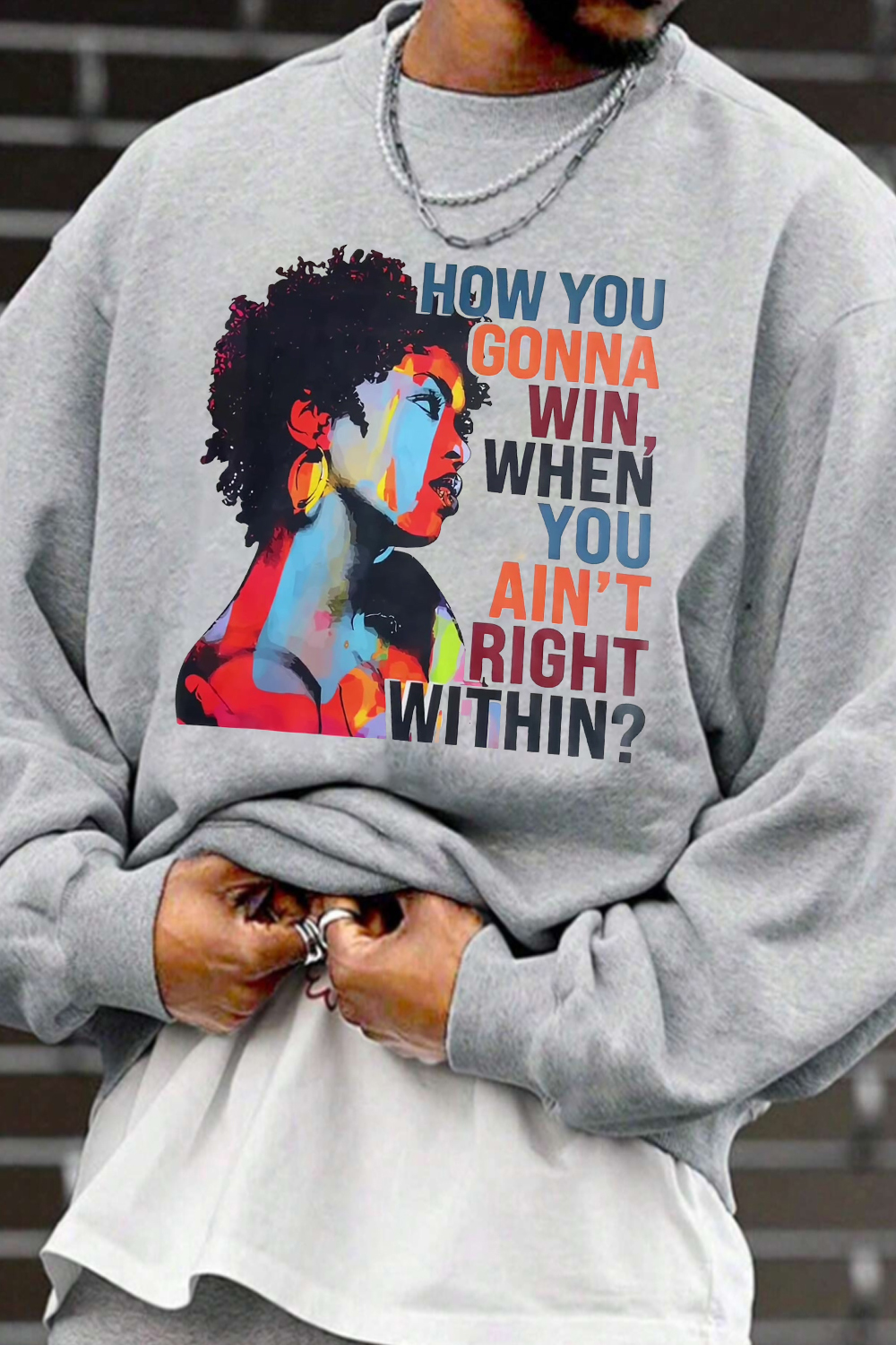 Lauryn Hill soul Men's Sweatshirt