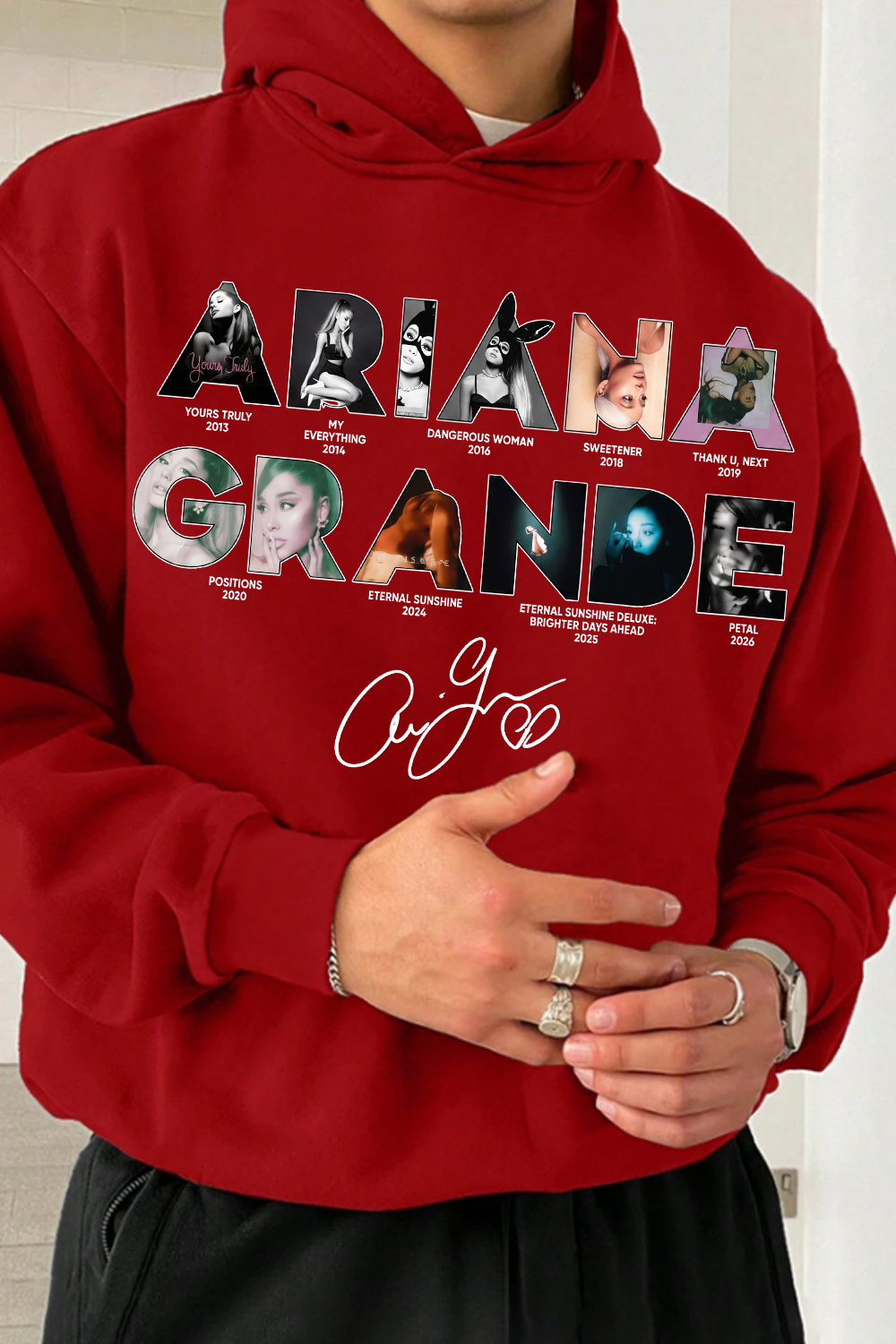 Ariana Grande Men's Hoodie
