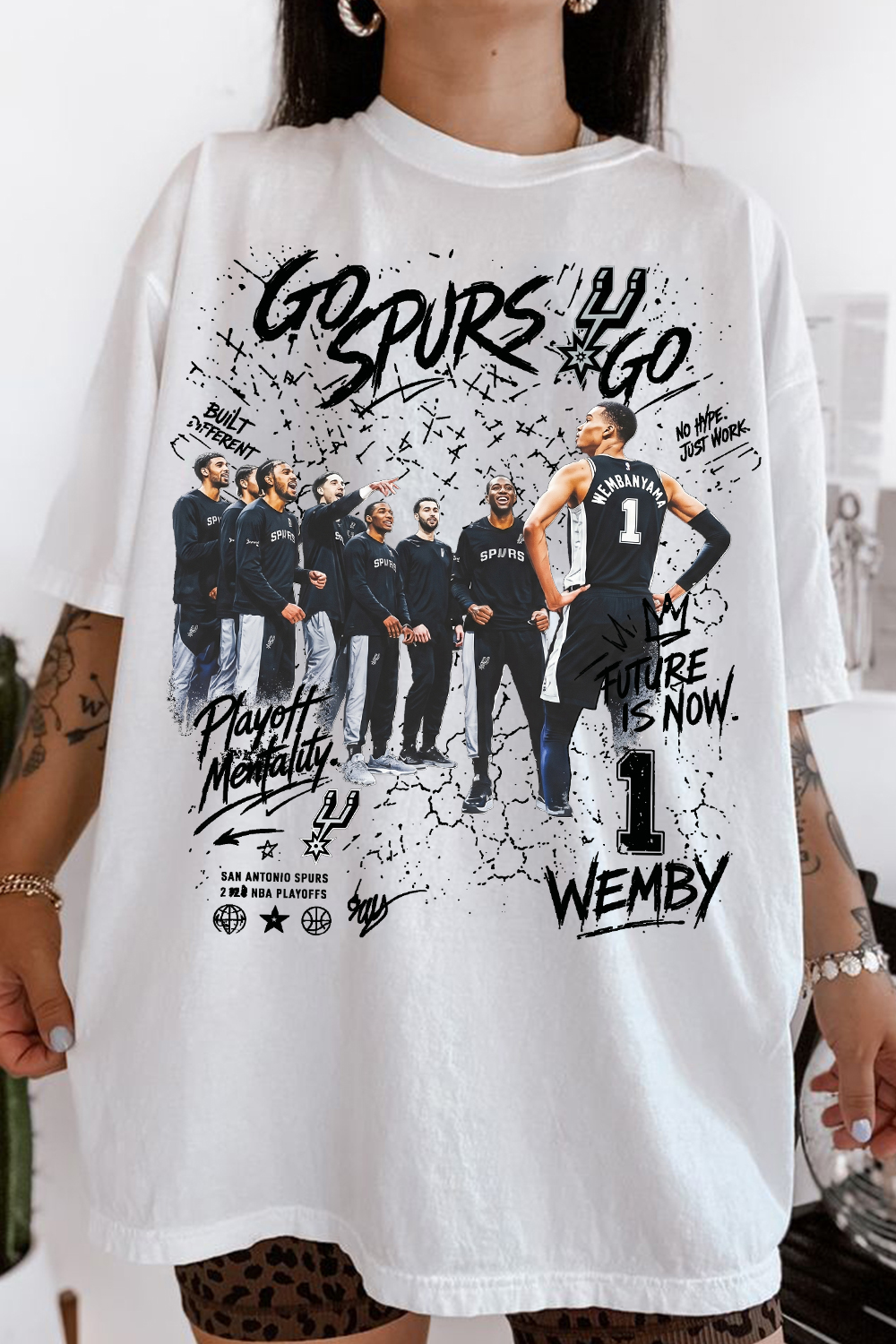Wemby San Antonio Basketball Shirt For Women