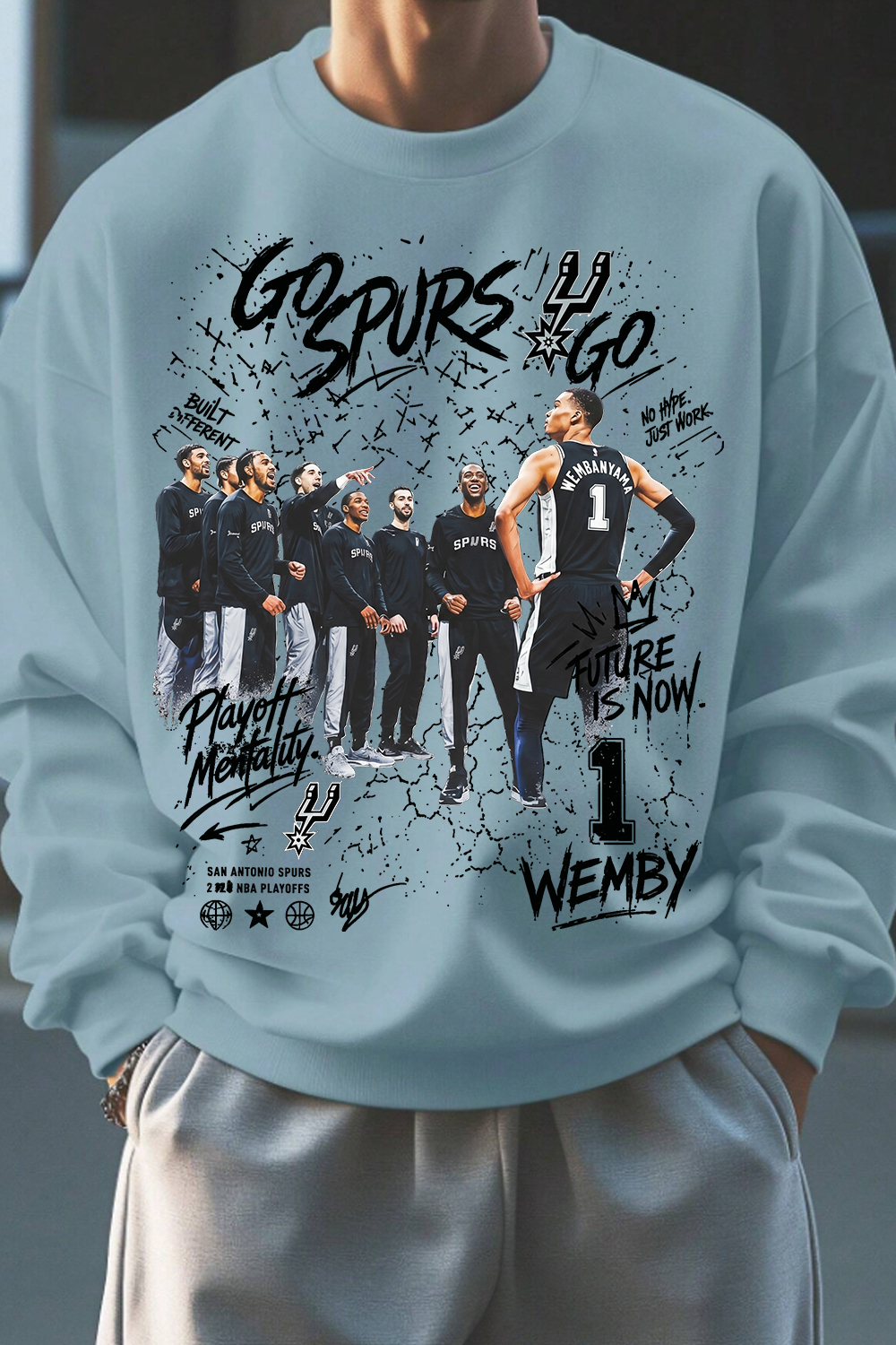 Wemby San Antonio Basketball Sweatshirt