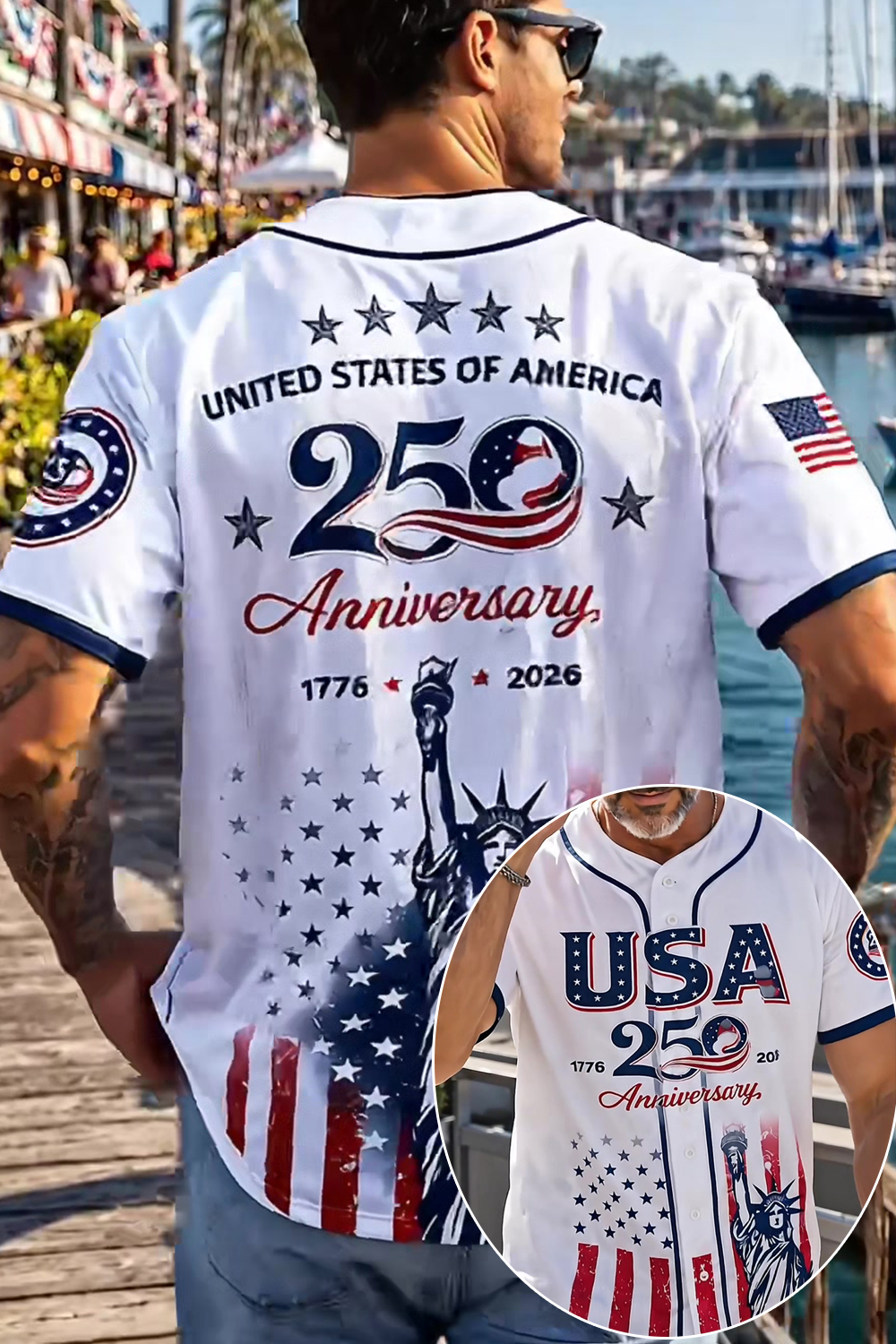 4thofjuly Baseball Jersey