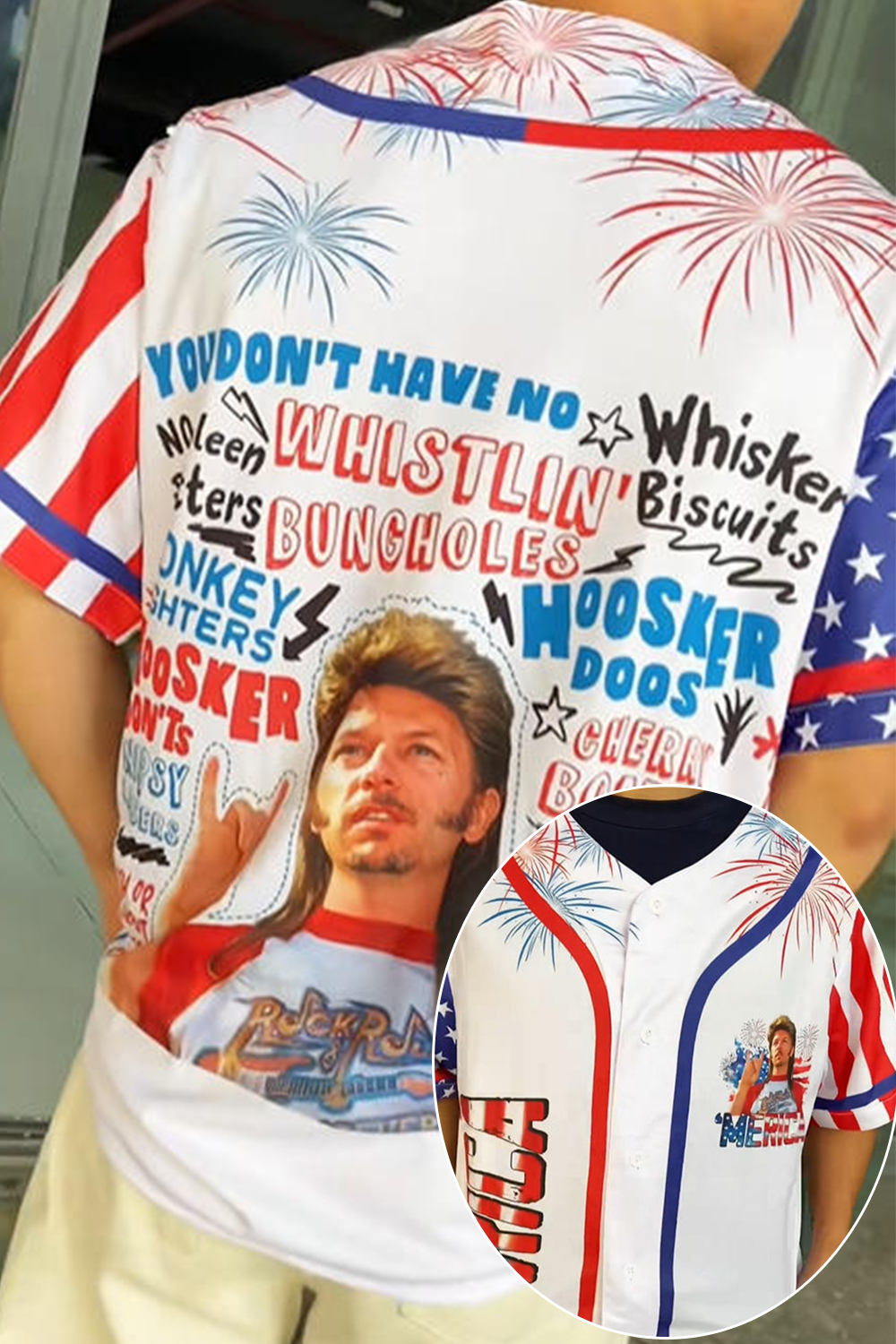 4th Of July Joe Dirt Jersey