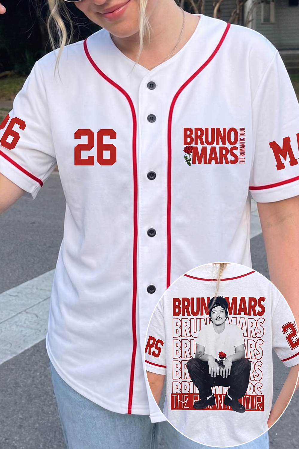 Bruno Mars Concert Jersey