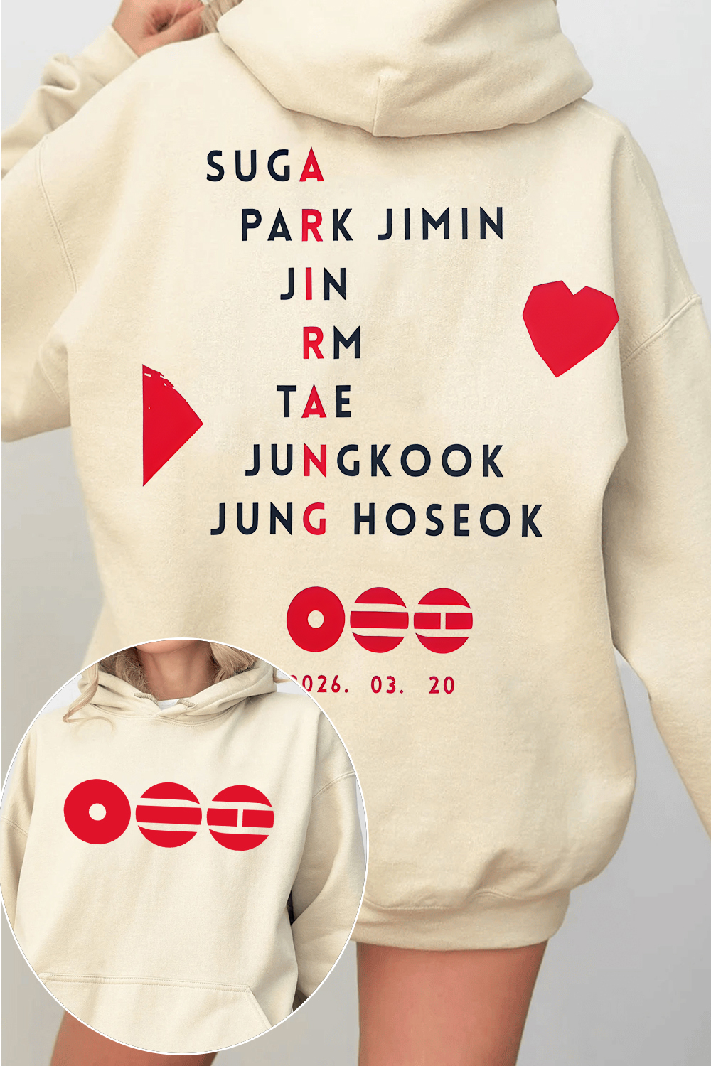 BTS Army Arirang Hoodie