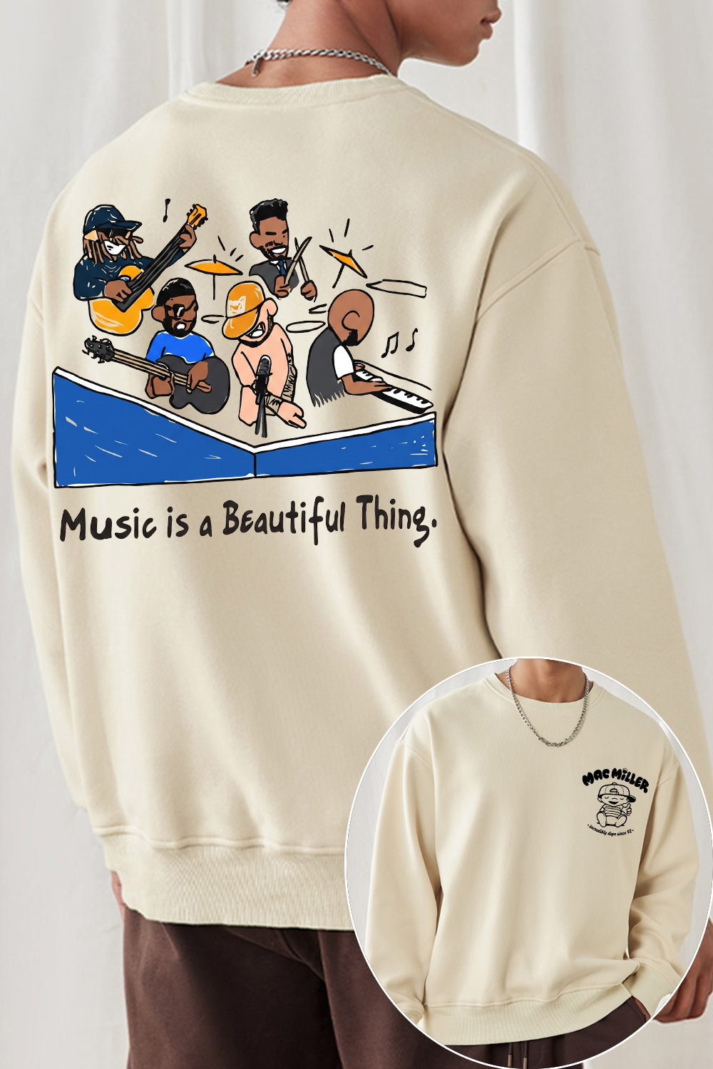 Mac Miller Music Fan's Sweatshirt