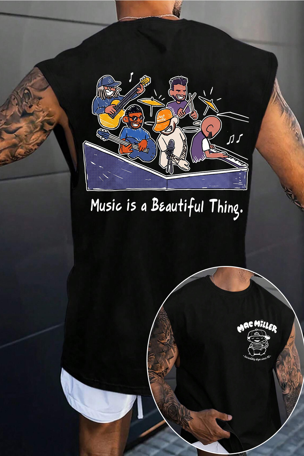Mac Miller Music Fan's Tank