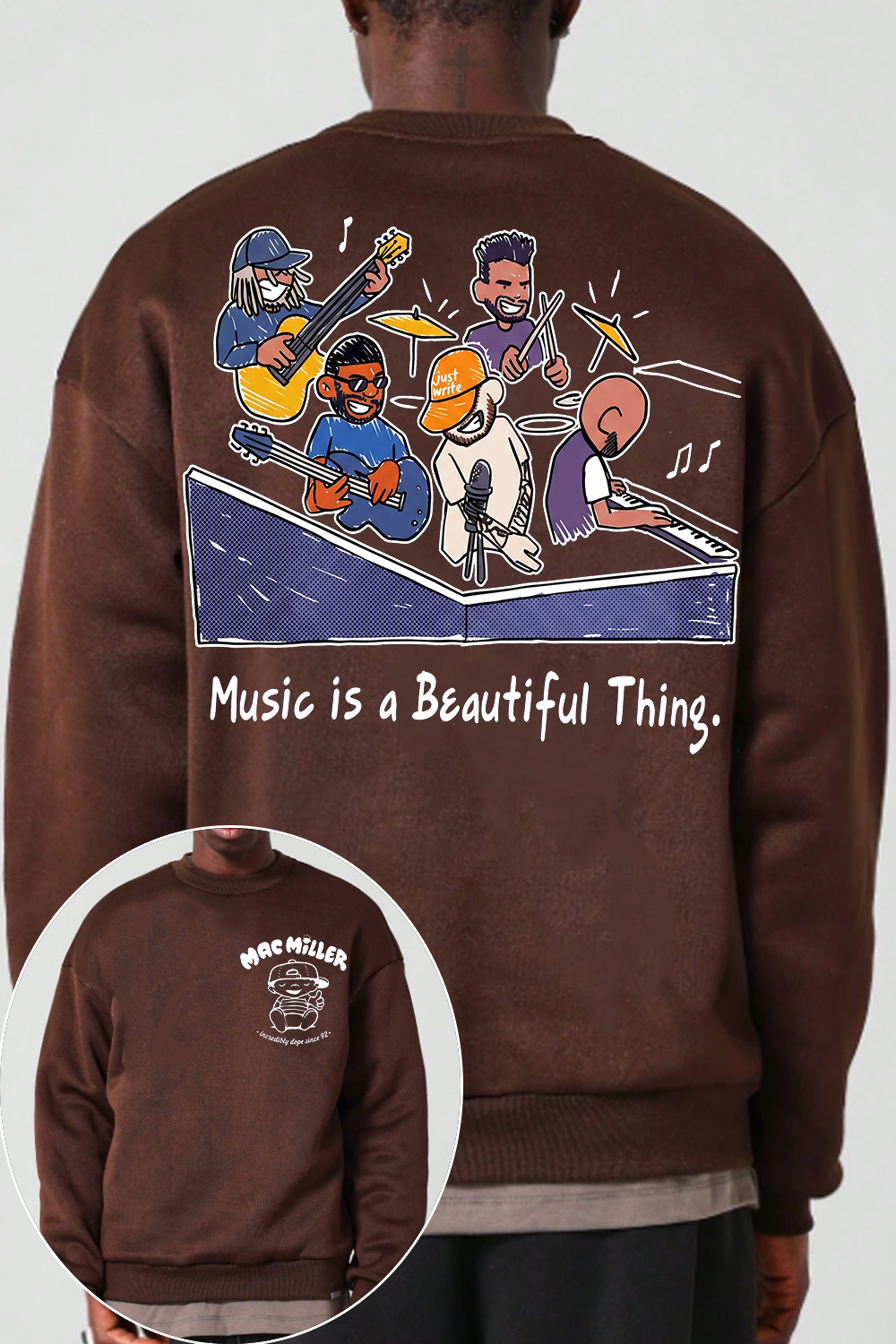 Mac Miller Music Fan's Sweatshirt