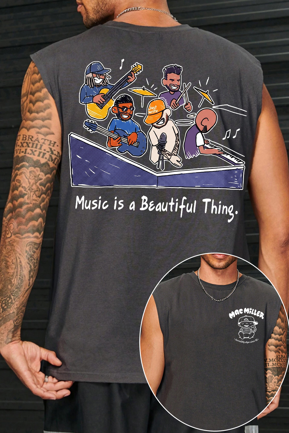 Mac Miller Music Fan's Tank
