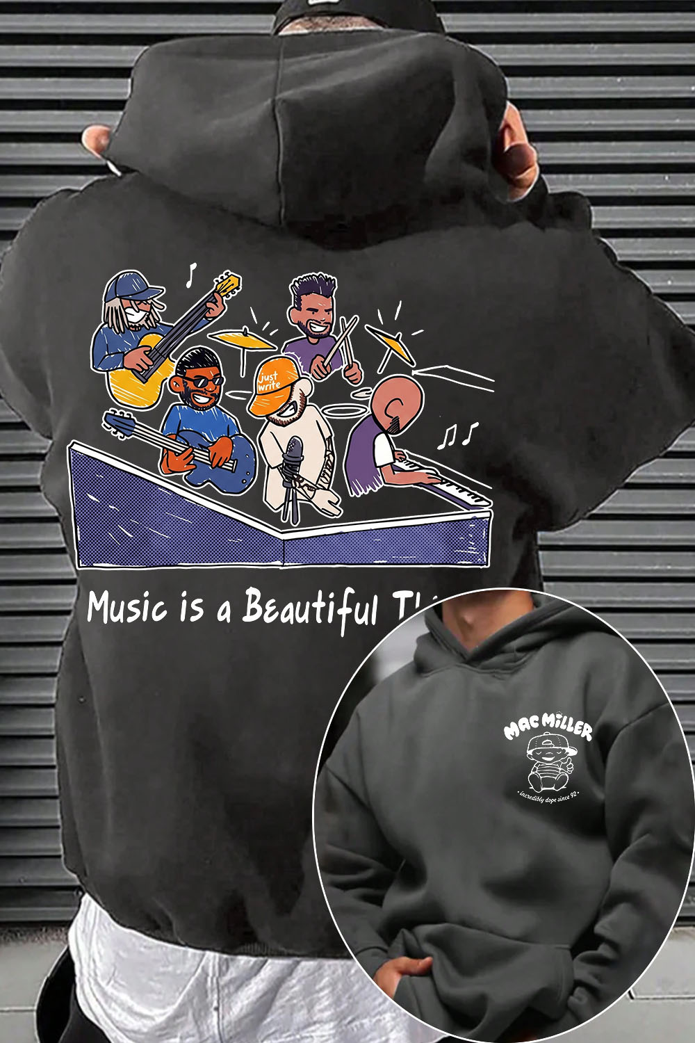 Mac Miller Music Fan's Hoodie