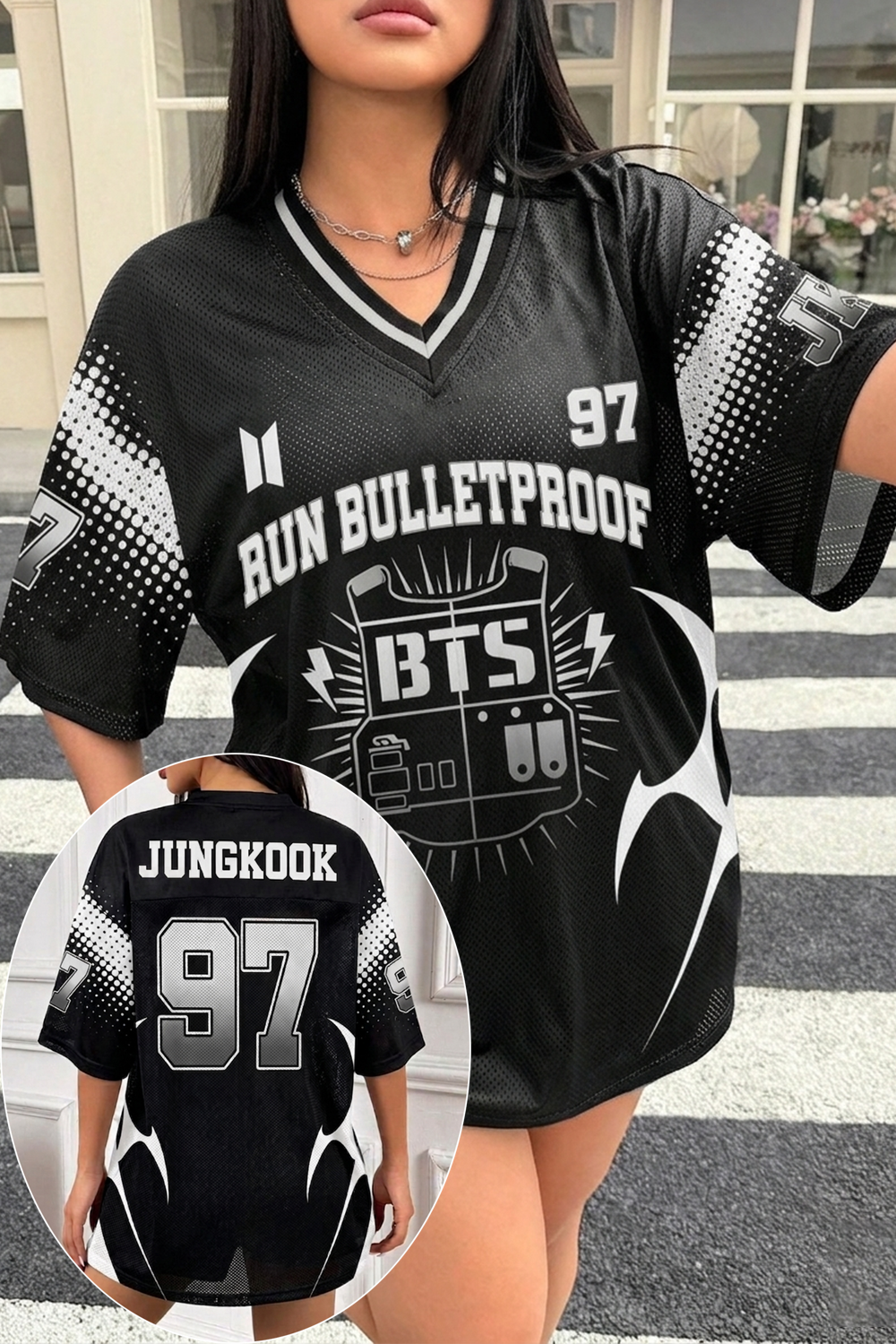 BTS Jungkook Fans Jersey