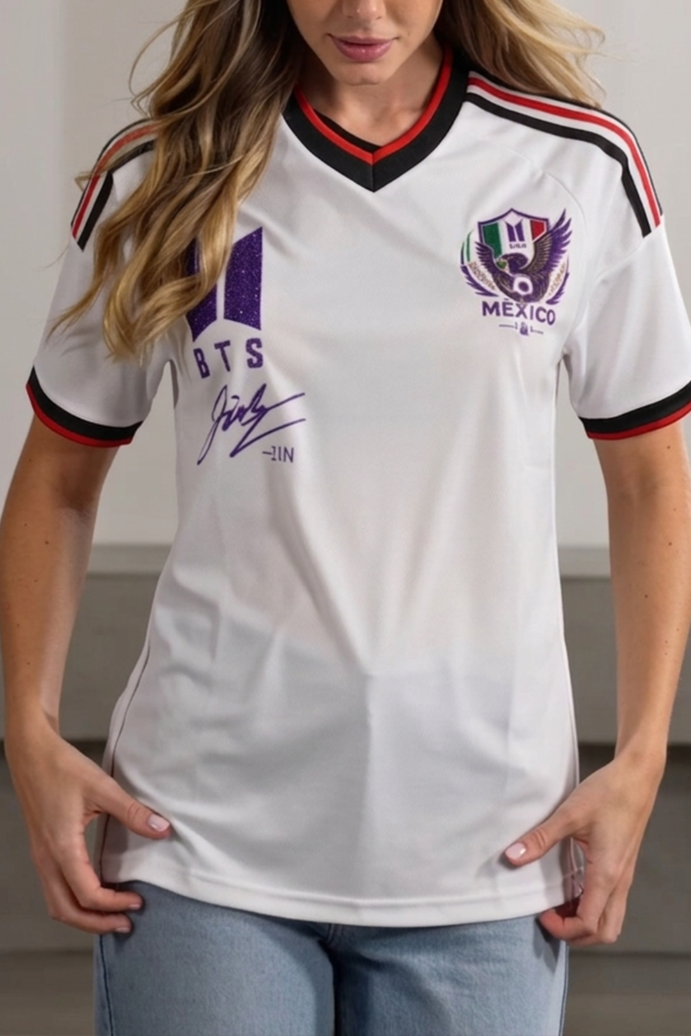 BTS Jin Mexico Jersey