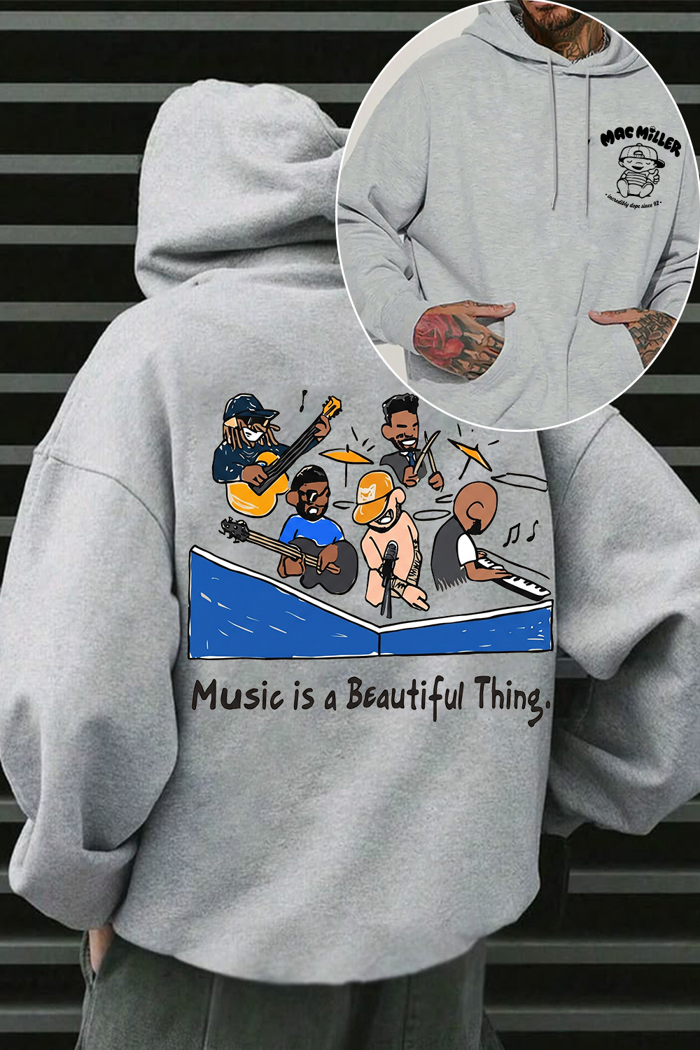 Mac Miller Music Fan's Hoodie