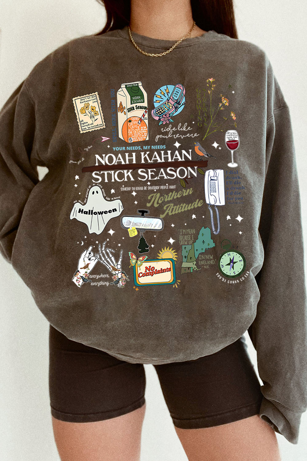 Stick Season Noah Kahan Full Version New Design Sweatshirt