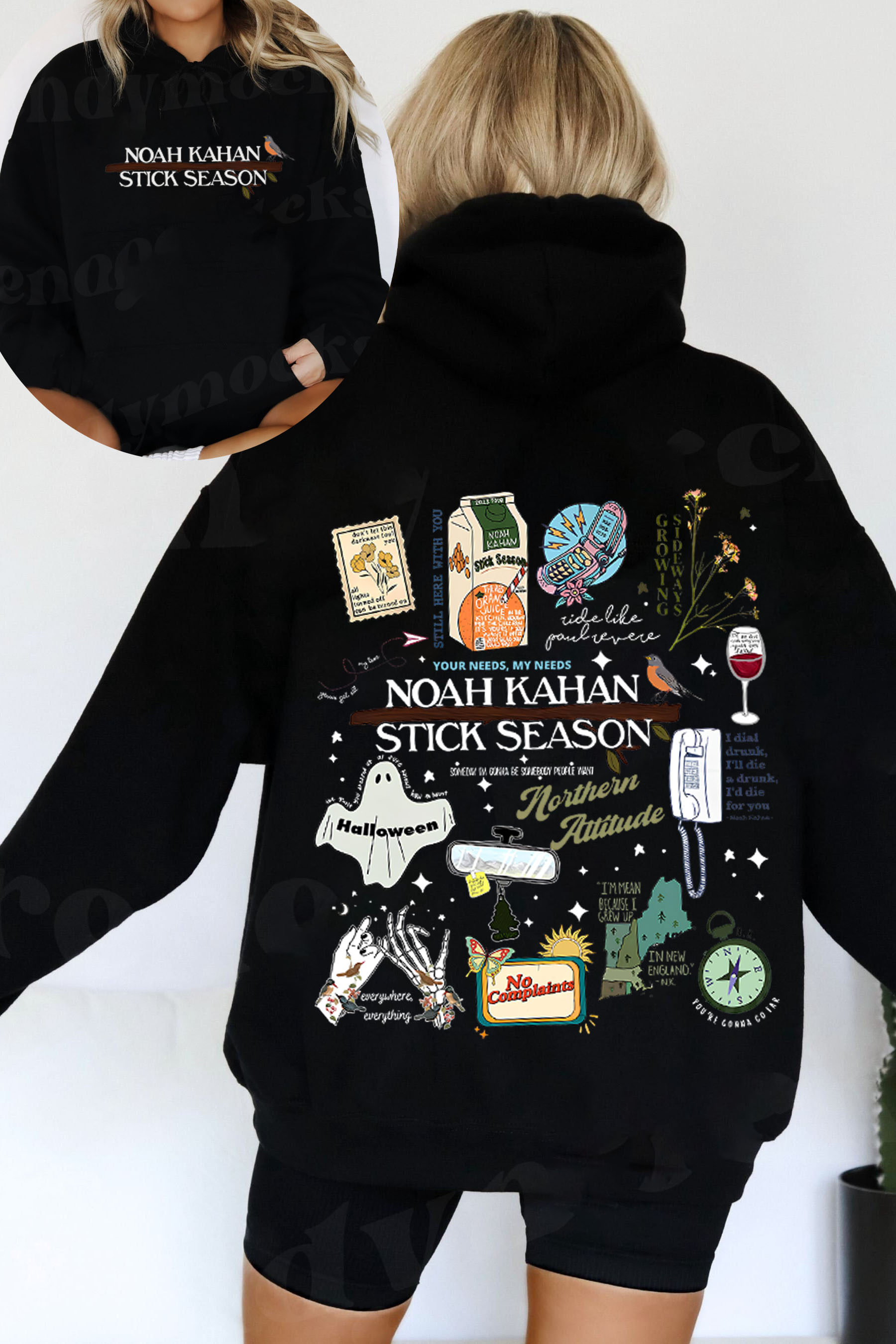 Stick Season Noah Kahan Full Version New Design Hoodies