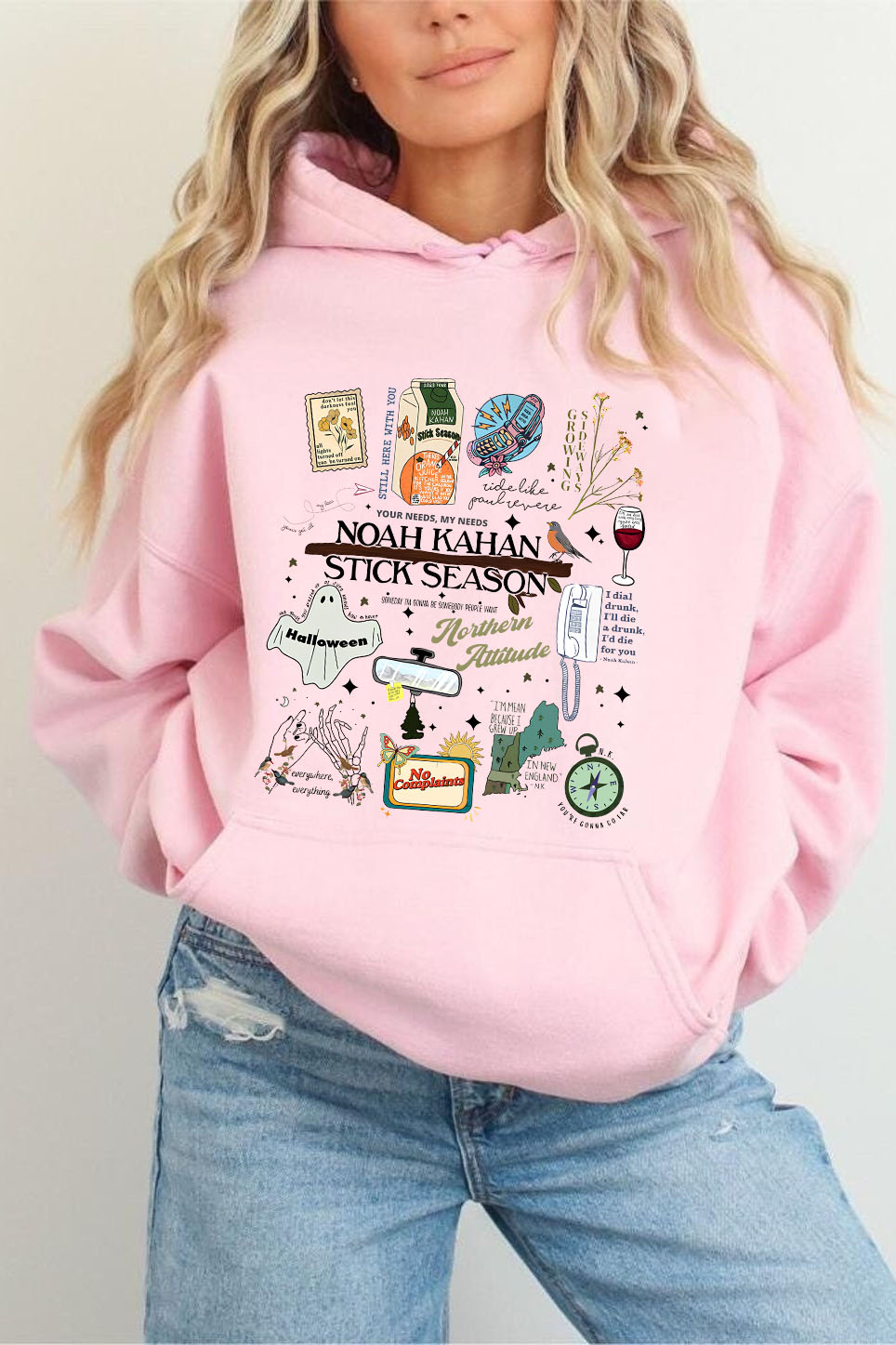 Stick Season Noah Kahan Full Version New Design Hoodie