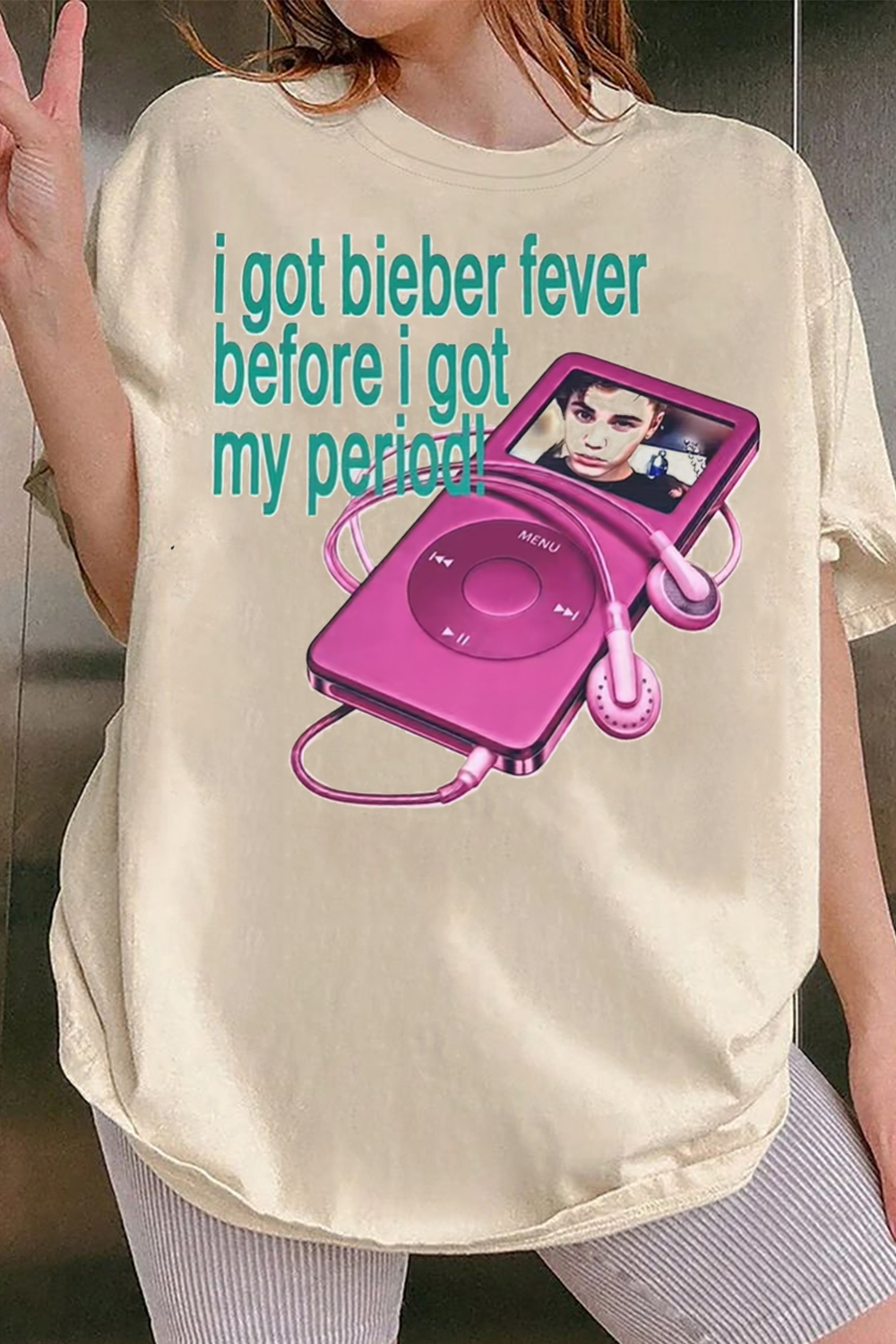 Justin Bieber Fever iPod Tee
