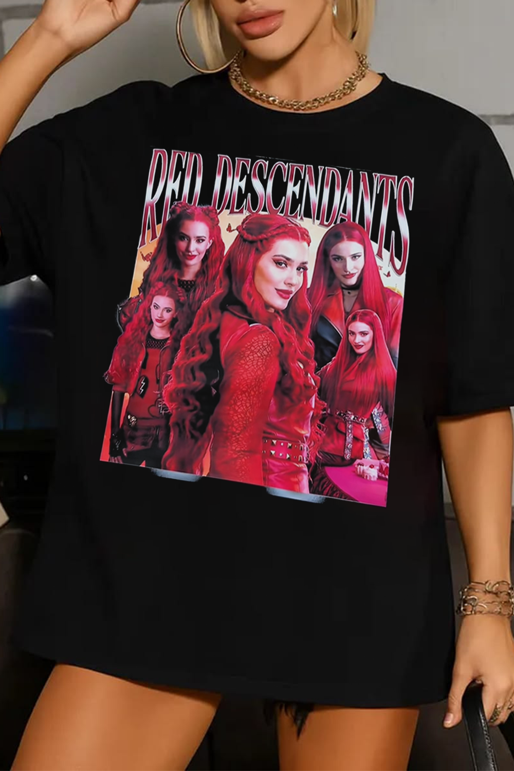 Red Descendants Bootleg Shirt