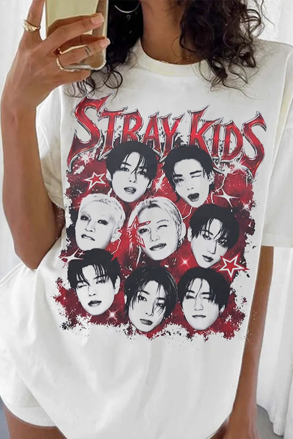 Stray Kids Member Portrait K‑Pop Tee