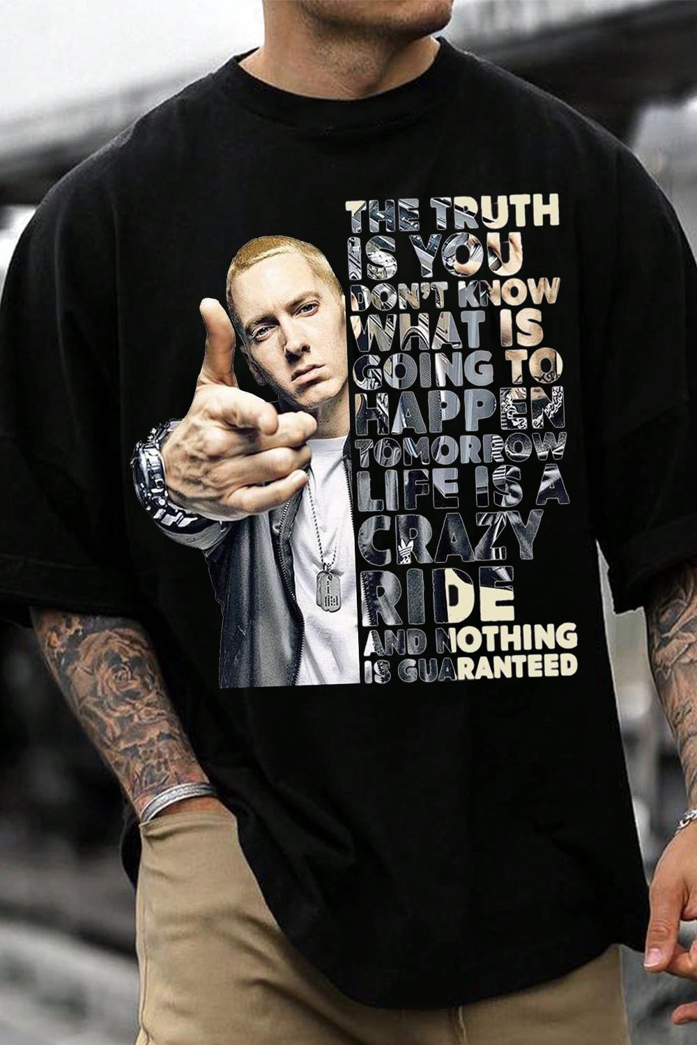 Eminem Printed T-Shirt