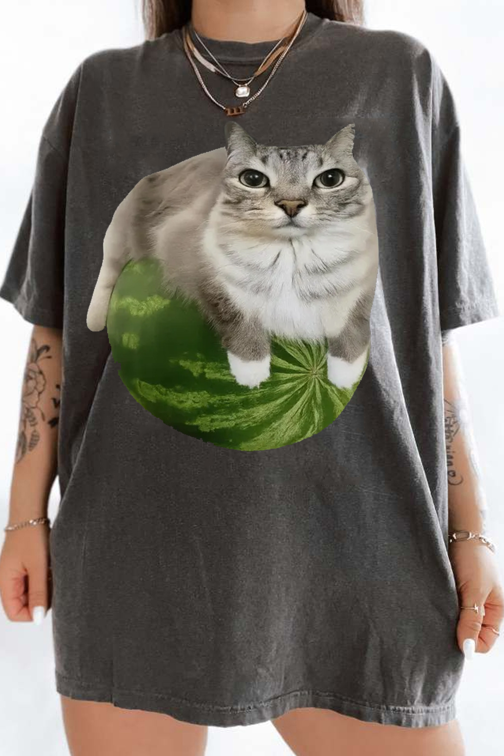 Watermelon Cat Shirt